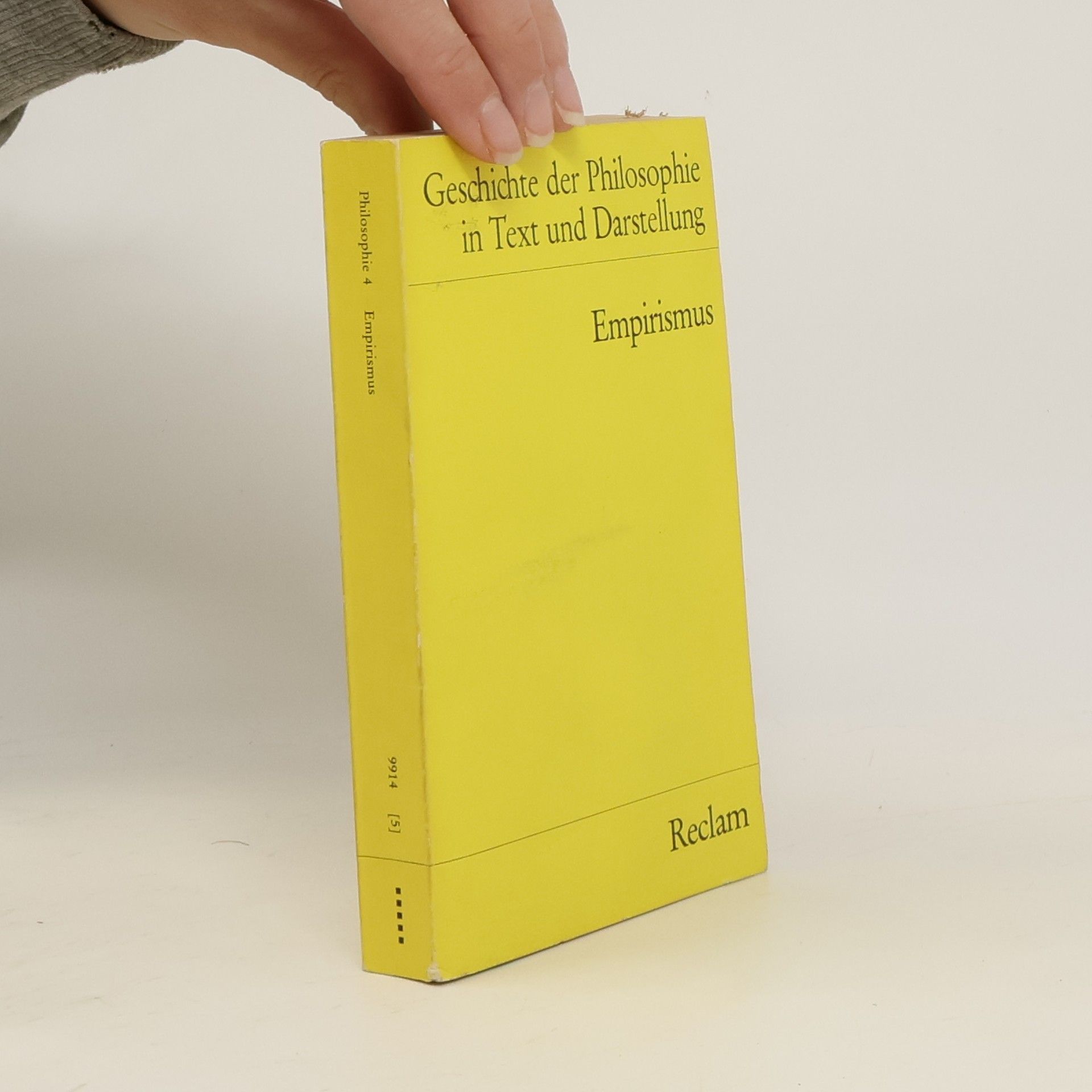 Geschichte der Philosophie in Text und Darstellung