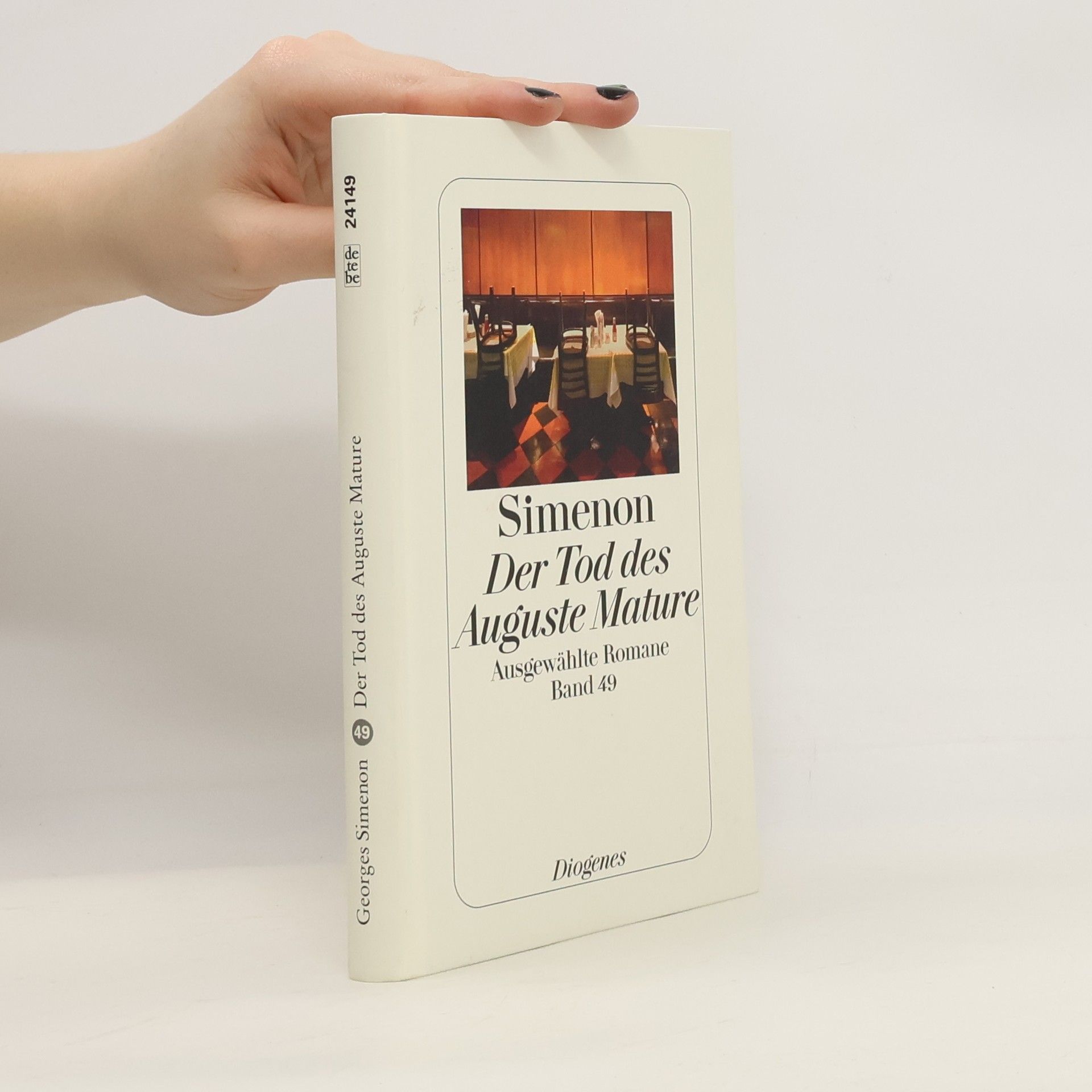 Georges Simenon Der Tod des Auguste Mature