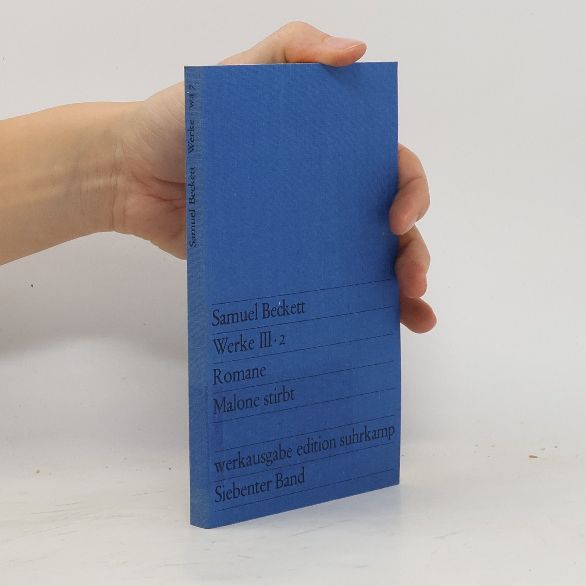 Samuel Beckett Werke III-2