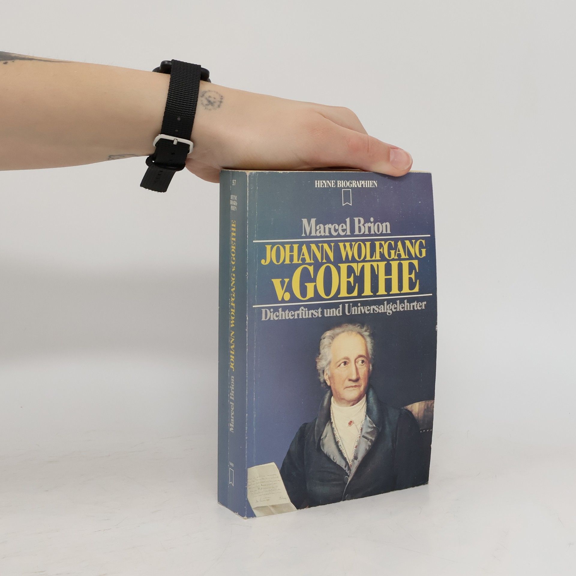 Johann Wolfgang v[on] Goethe