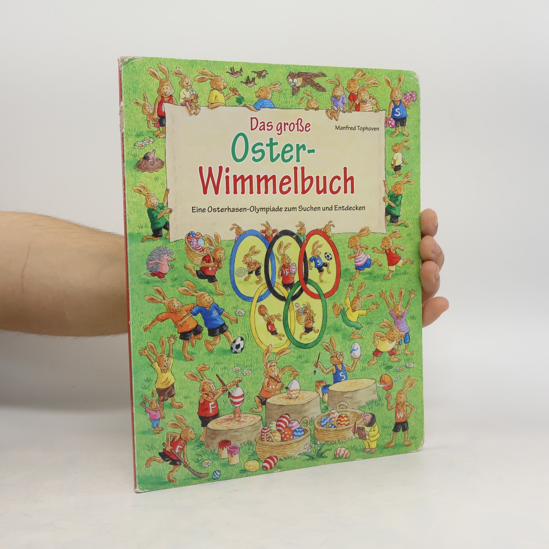 Manfred Tophoven Das große Oster-Wimmelbuch