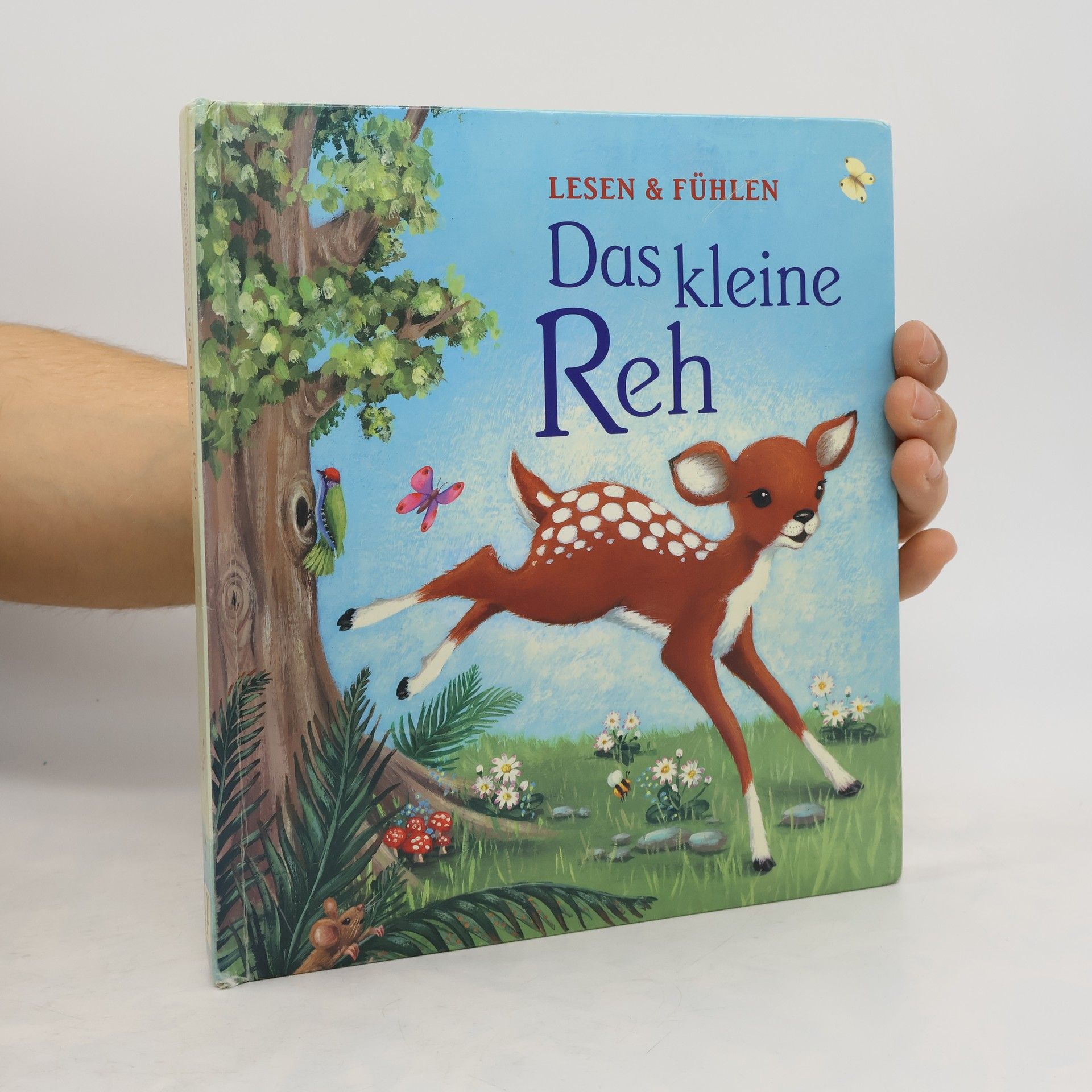 Lesen und fühlen. Das kleine Reh
