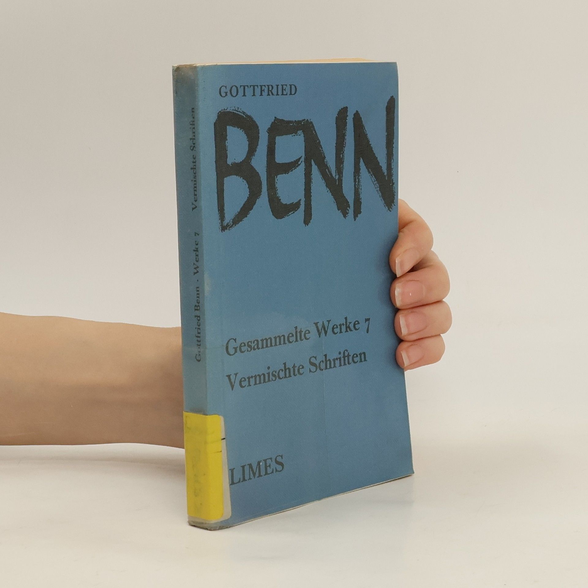 Auteurscollectief Gottfried Benn. Gesammelte Werke 7. Vermischte Schriften