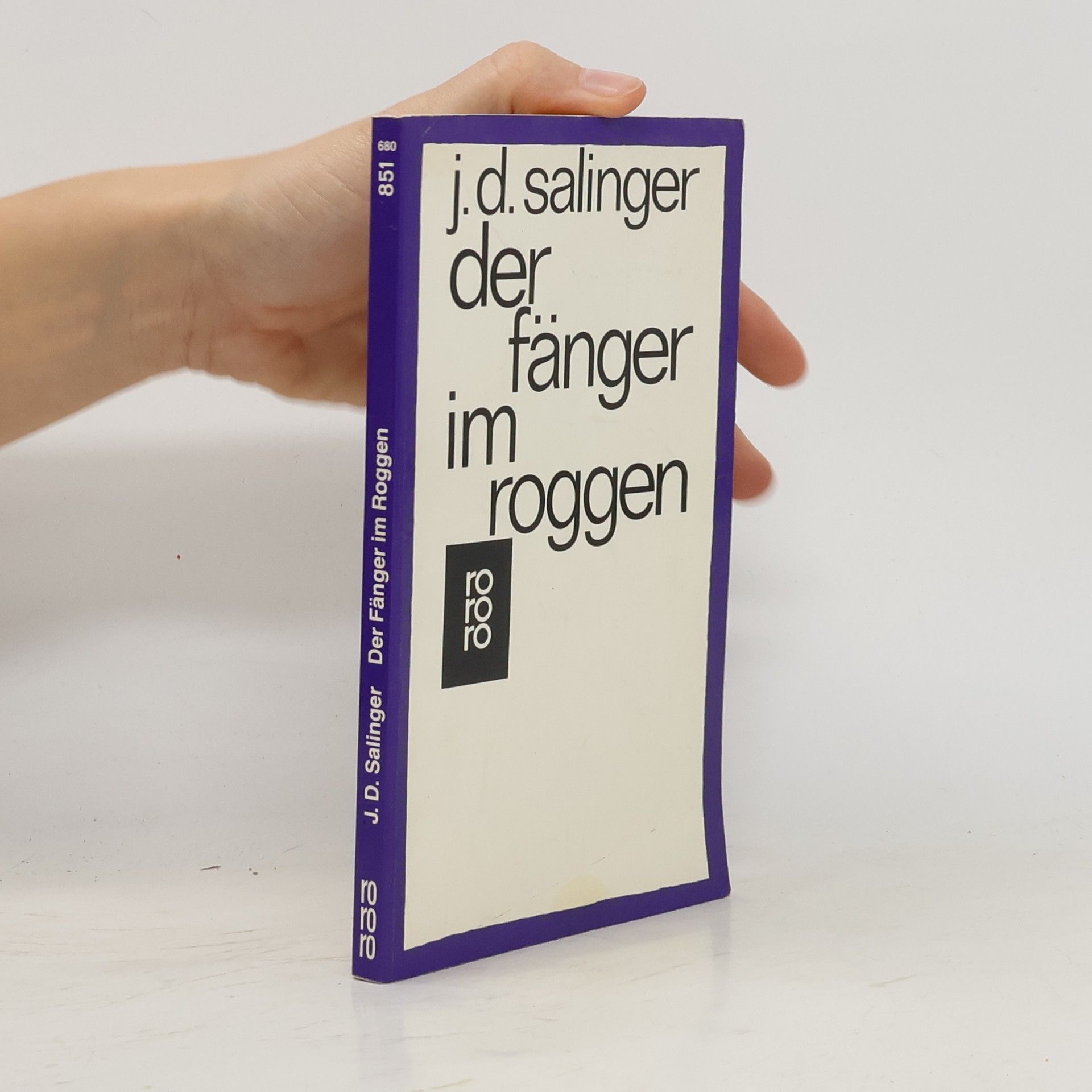 J. D. Salinger Der Fänger im Roggen