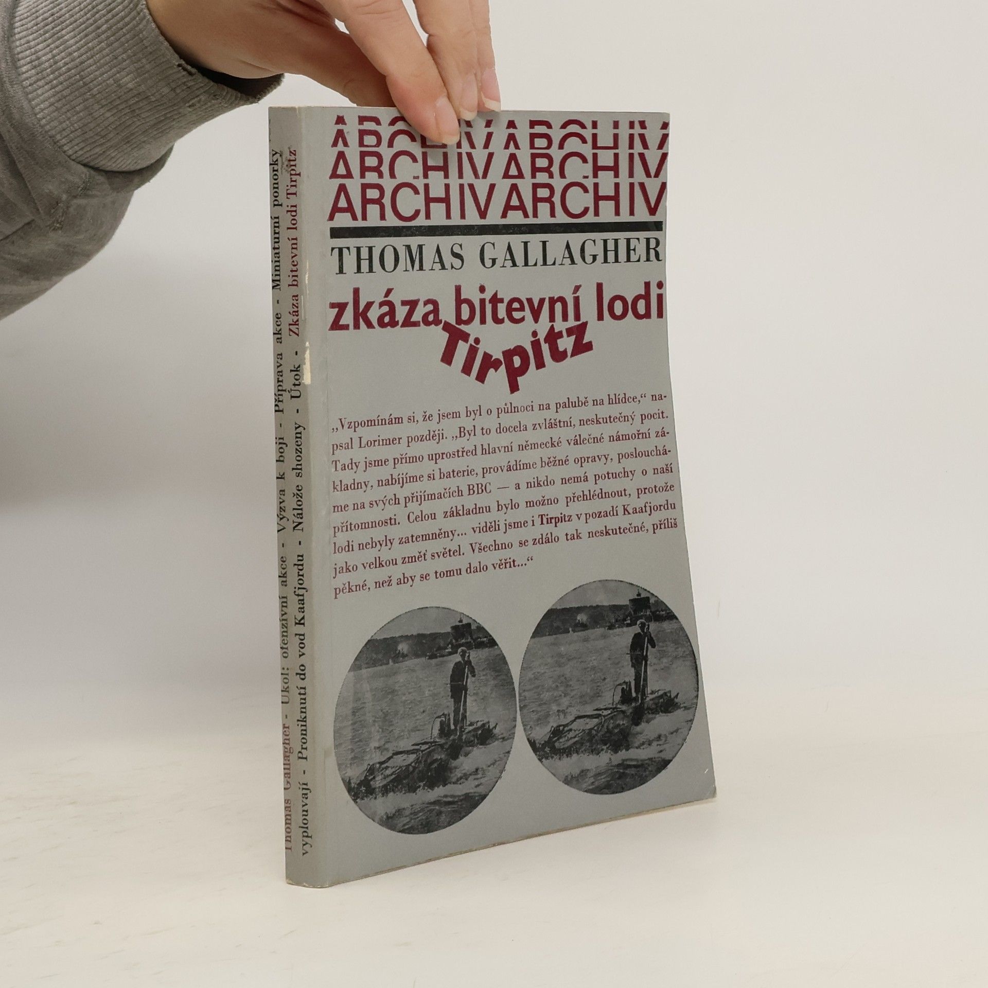 Gallagher Thomas Pronásledování bitevní lodi Bismarck