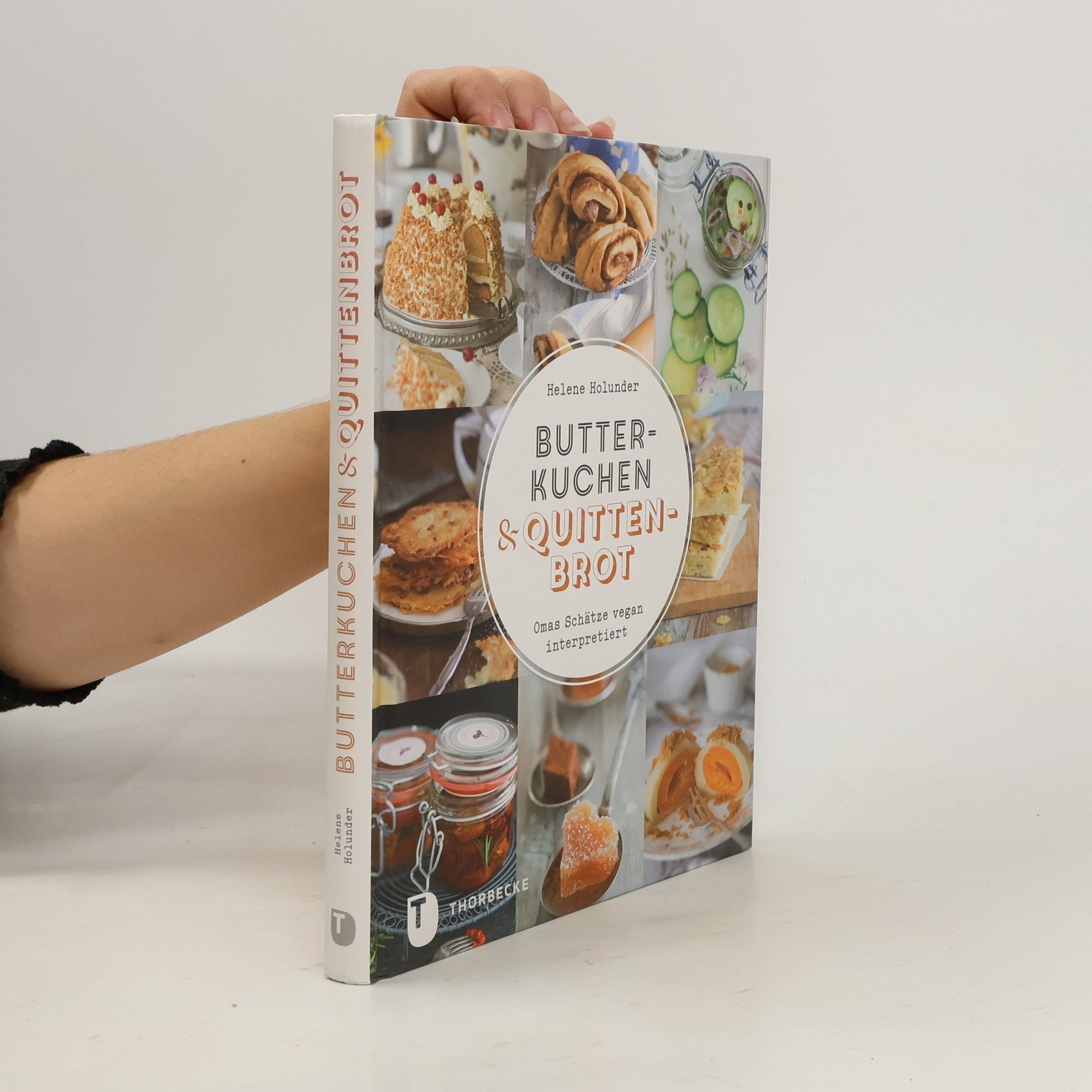 Helene Holunder Butterkuchen und Quittenbrot