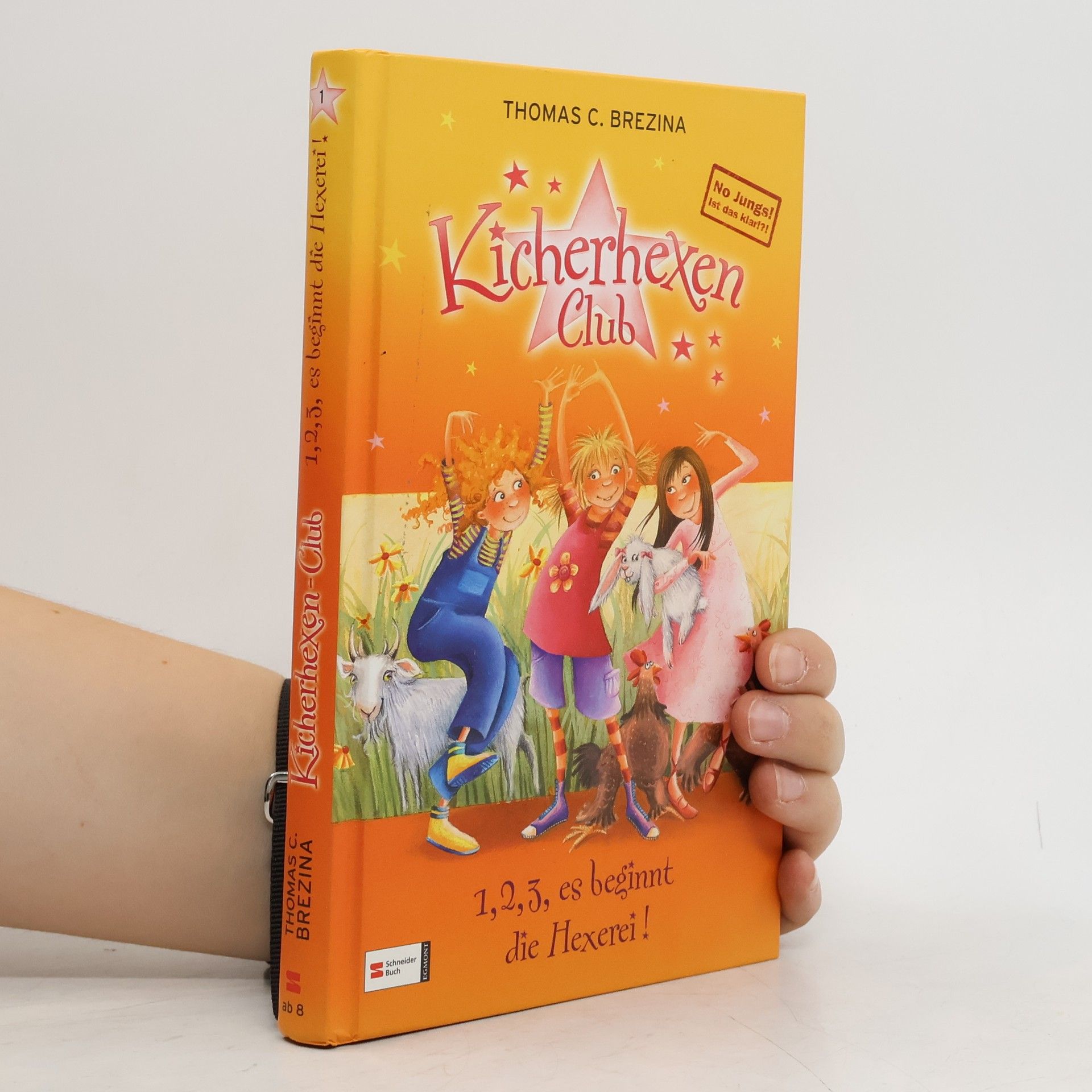 Thomas C. Brezina No Jungs! Kicherhexen-Club, Band 01: 1, 2, 3, es beginnt die Hexerei!