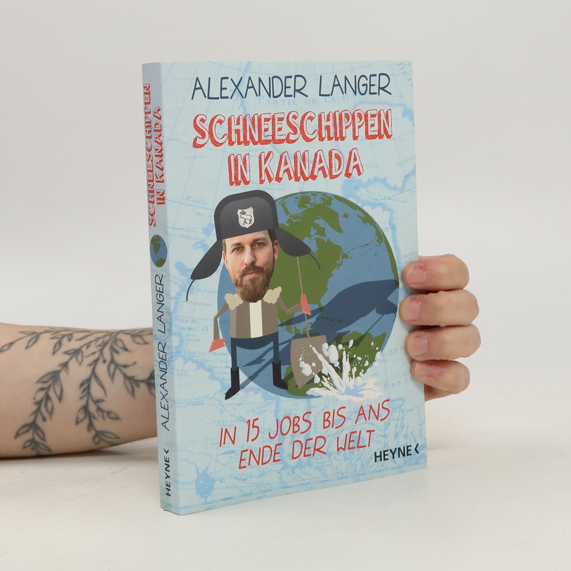 Alexander Langer Schneeschippen in Kanada