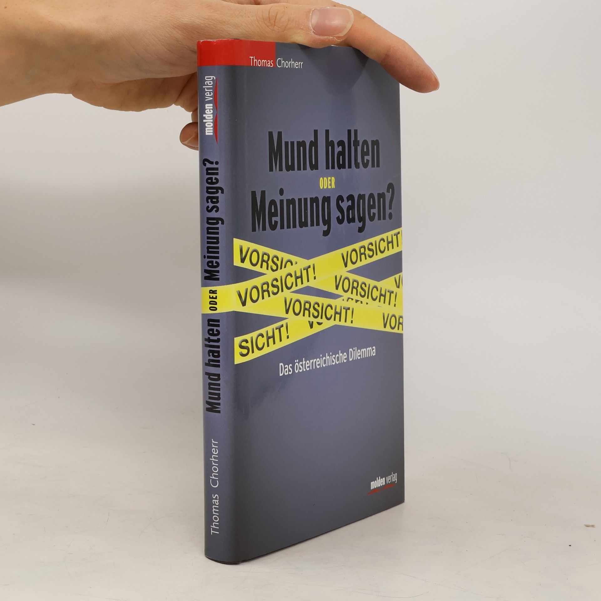 Thomas Chorherr Mund halten oder Meinung sagen?