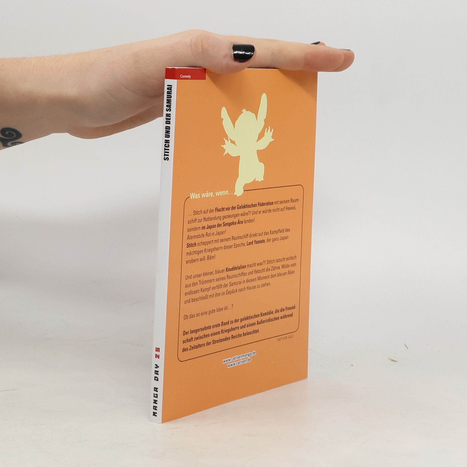 Manga Day 25. Stitch und der Samurai