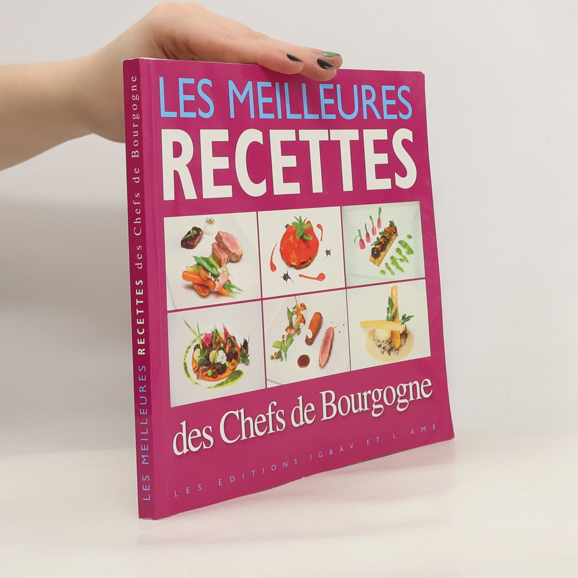 Collectif d'auteurs Les meilleures recettes des Chefs de Bourgogne