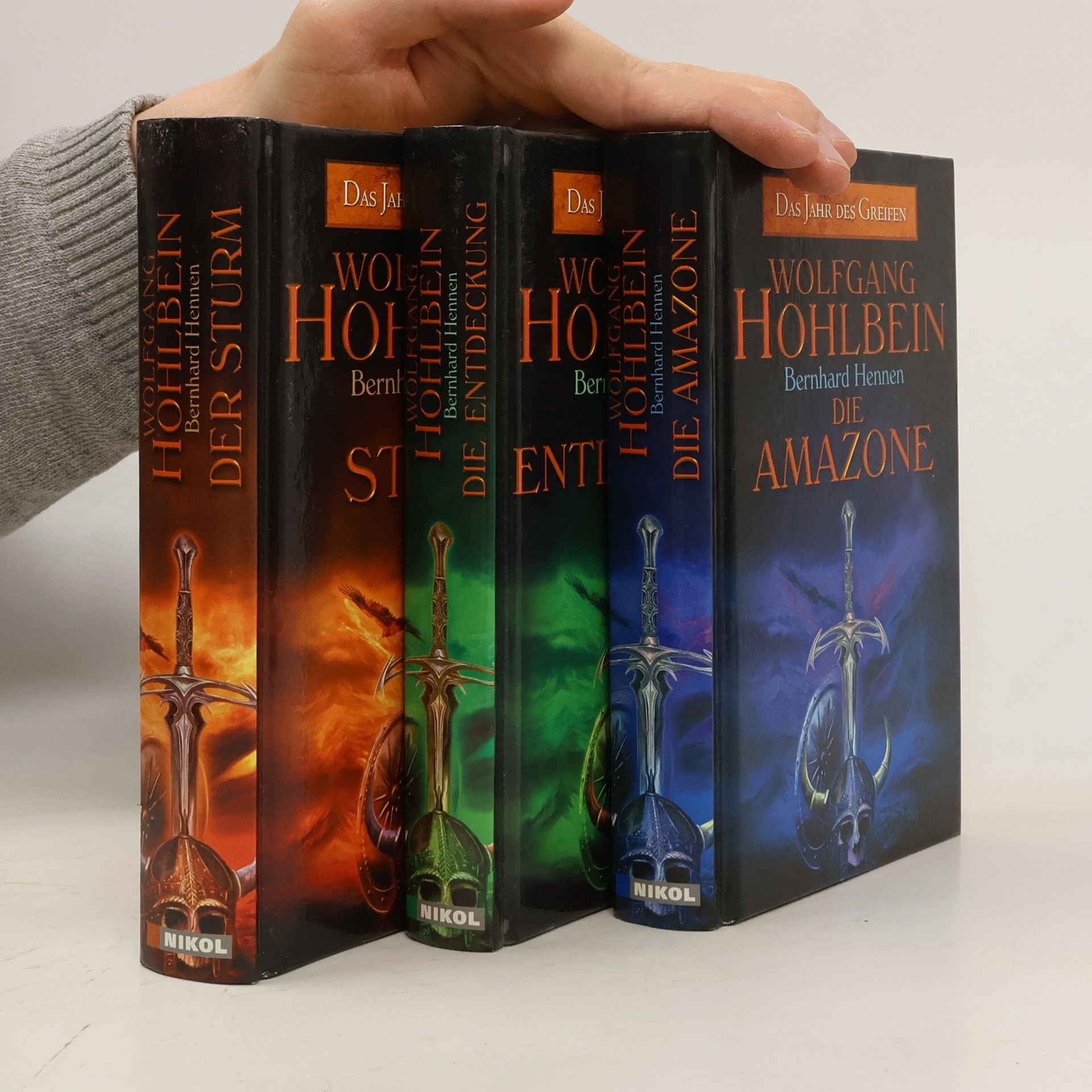 Wolfgang Holhbein Das Jahr des Greifen 1-3