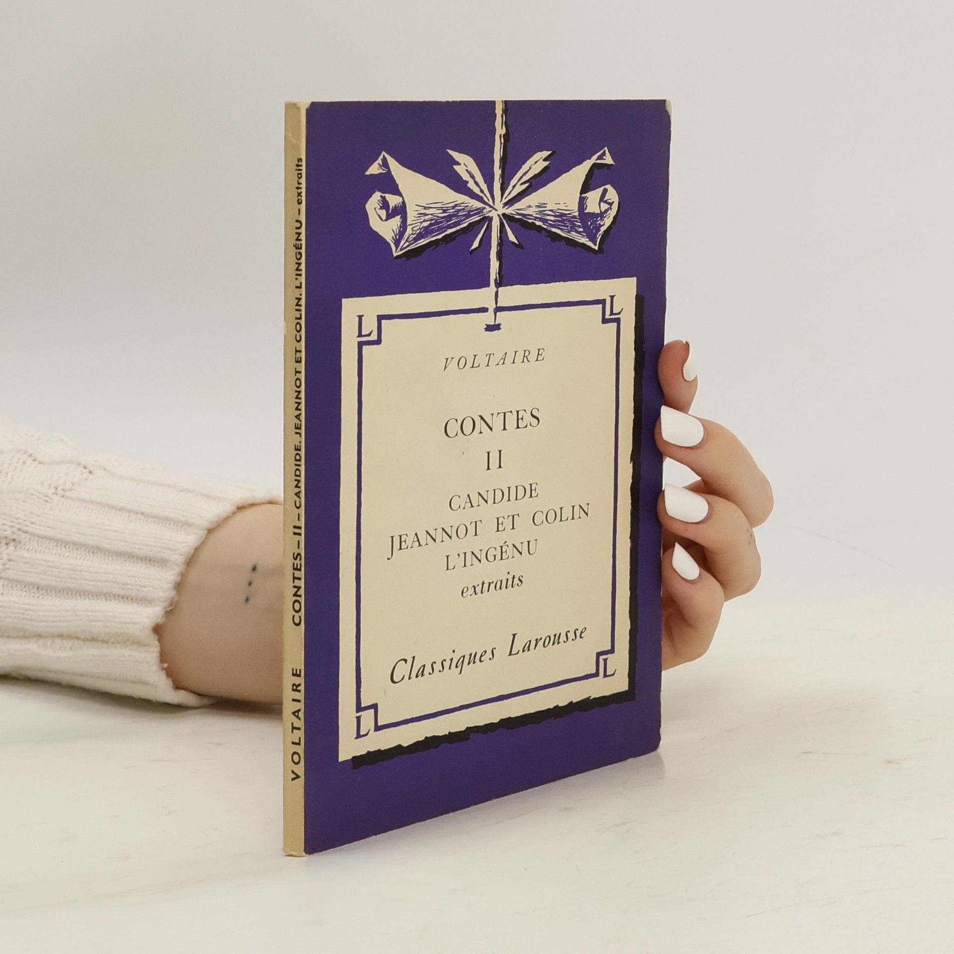 Voltaire Contes II. Candide Jeannot et Colin L´Ingénu
