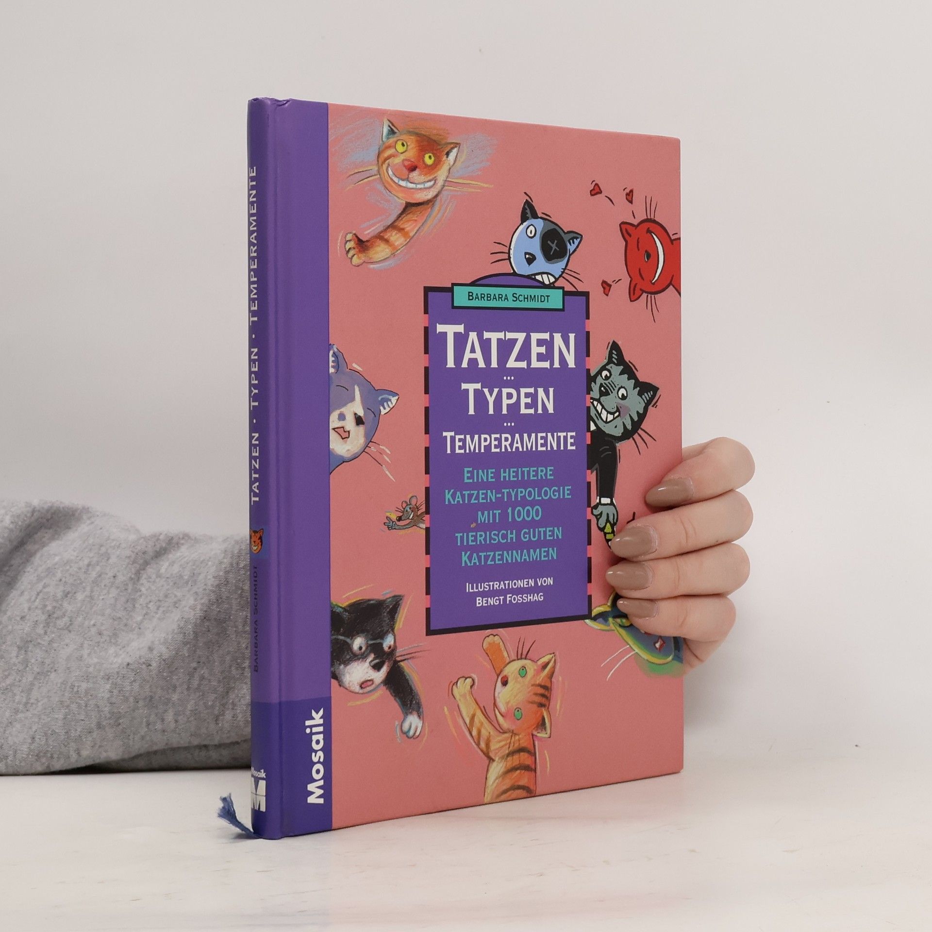 Barbara Schmidt-Rettig Tatzen, Typen, Temperamente : Eine heitere Katzen-Typologie mit 1000 tierisch guten Katzennamen