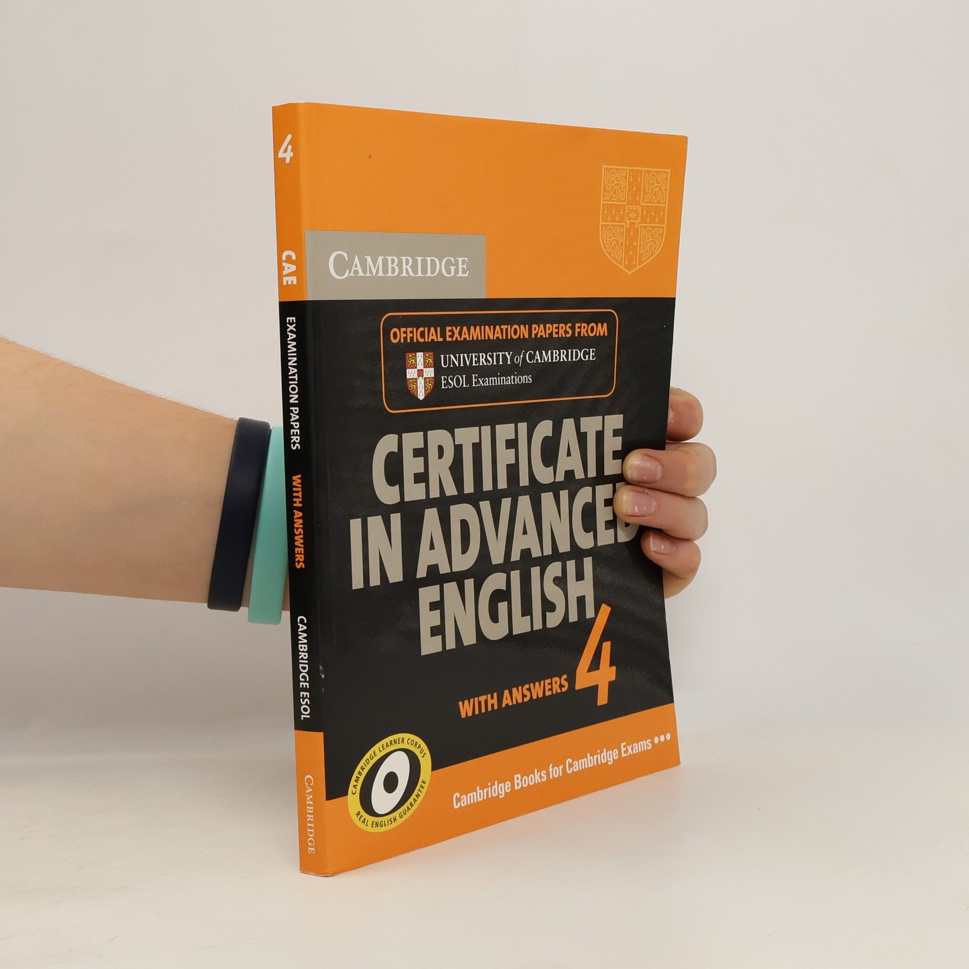 Collectif d'auteurs Cambridge certificate in advanced English 4