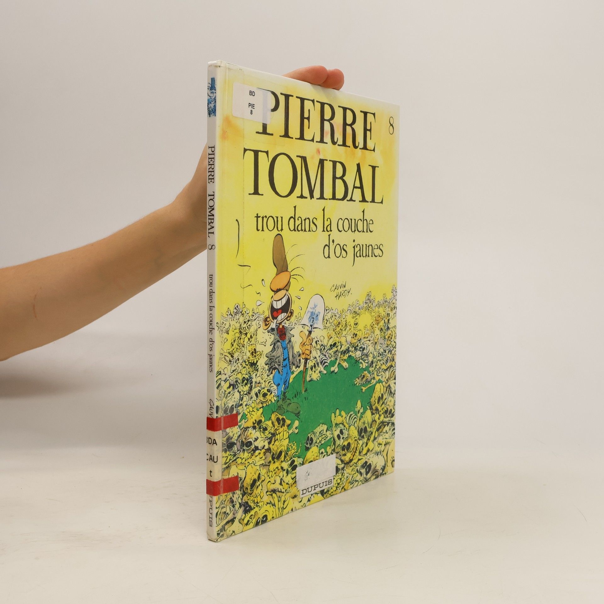 Marc Hardy Trou dans la couche d'os jaunes