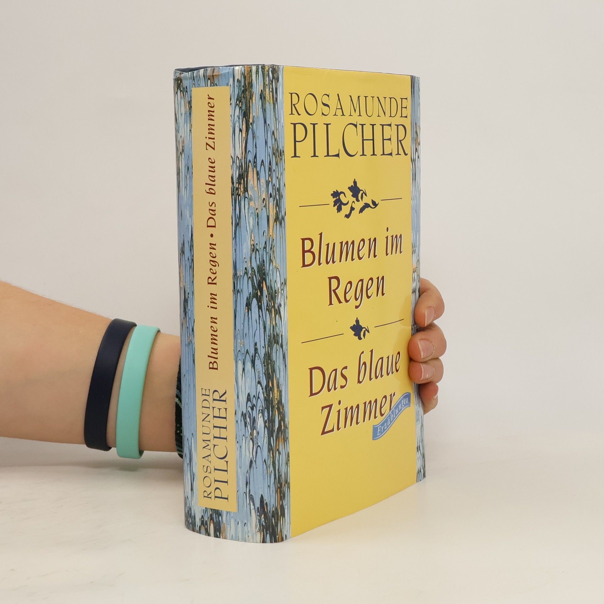 Rosamunde Pilcher Blumen in Regen. Das blaue Zimmer