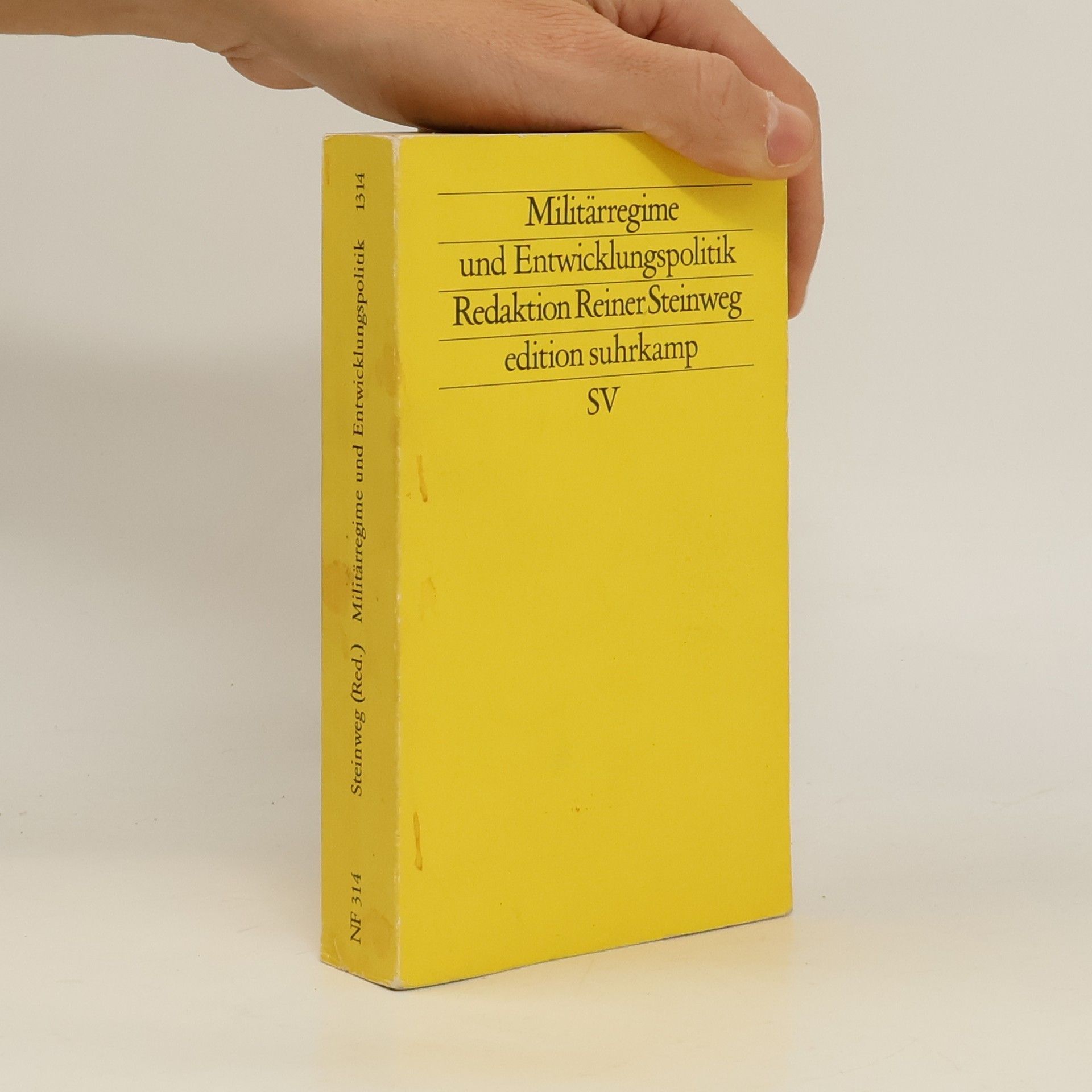 Reiner Steinweg Militärregime und Entwicklungspolitik