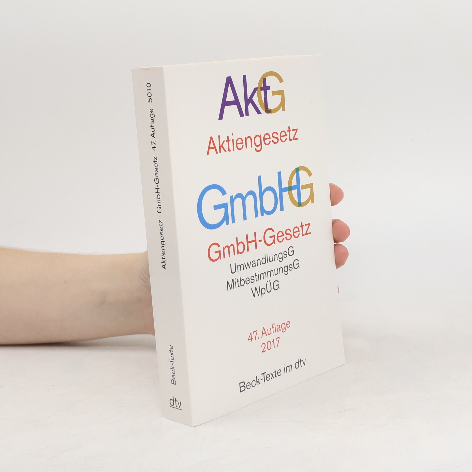 Collectif d'auteurs Aktiengesetz. GmbH-Gesetz