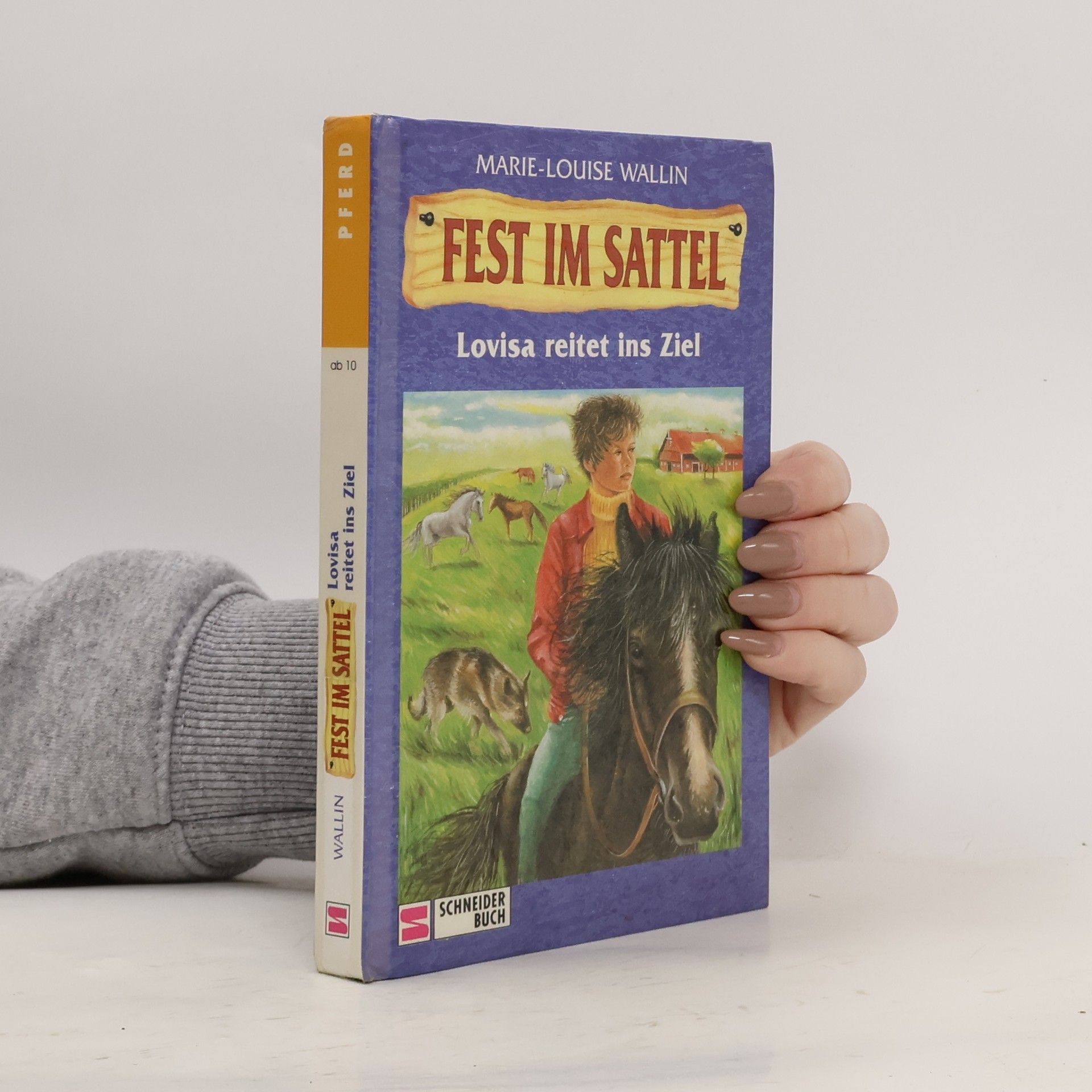 Lovisa reitet ins Ziel