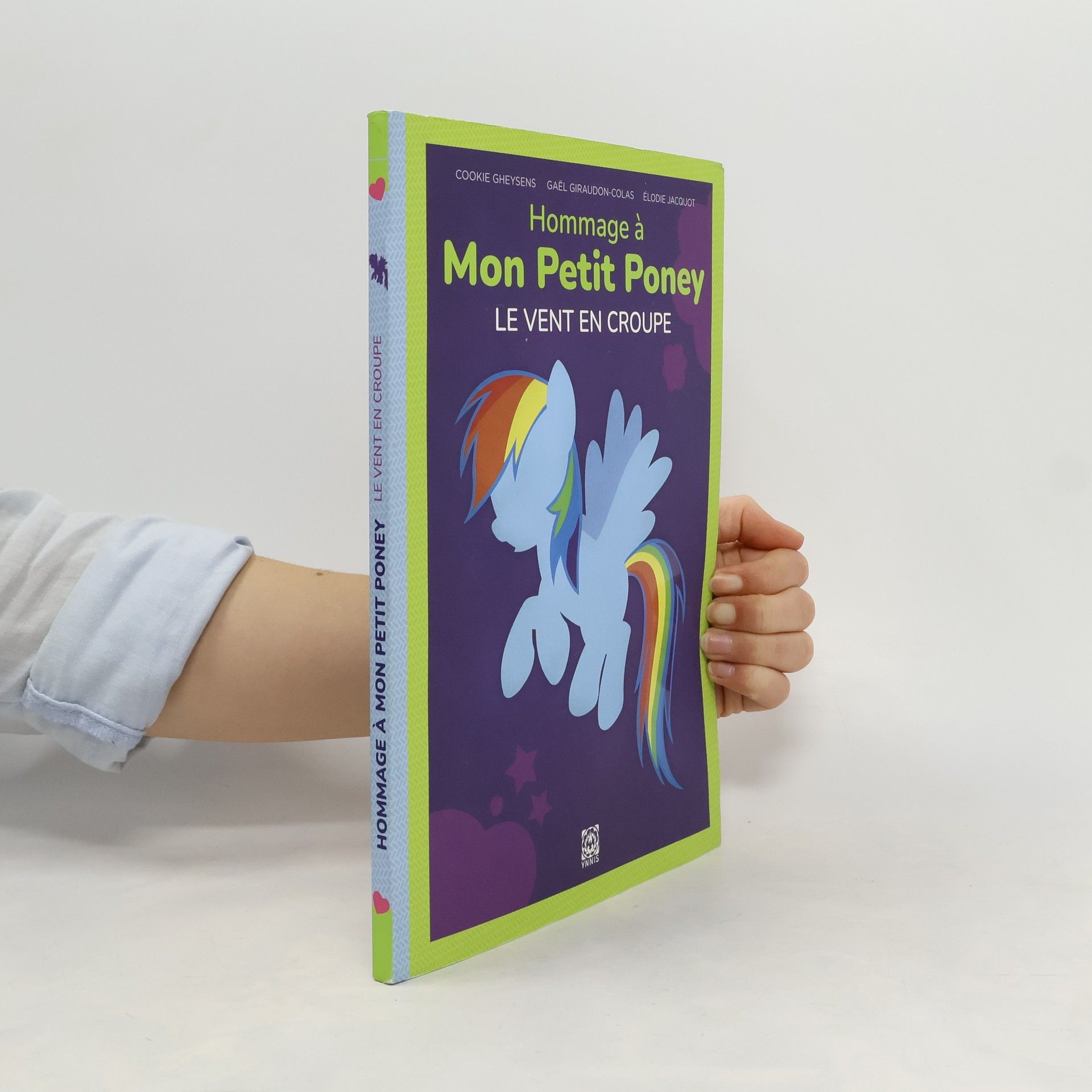 Cookie Gheysens Hommage à Mon Petit Poney, le vent en croupe