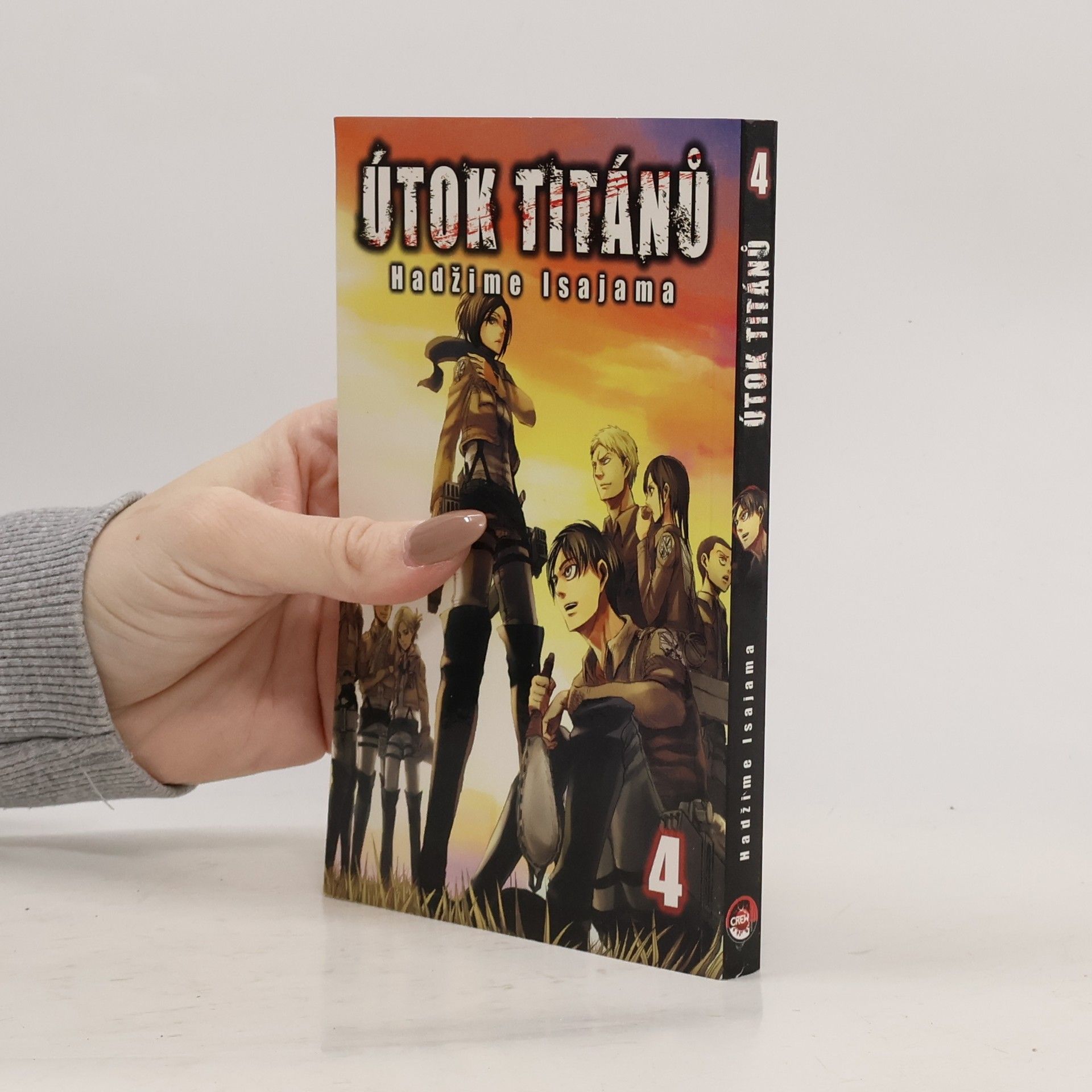 Hajime Isayama Útok titánů. 4