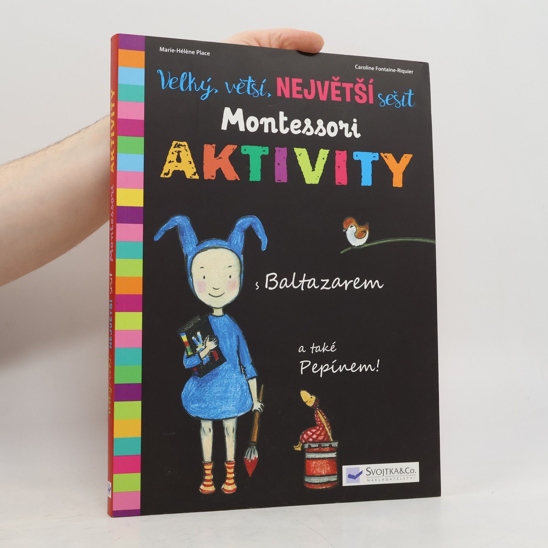 Marie-Hélène Place Velký, větší, největší sešit - Montessori aktivity