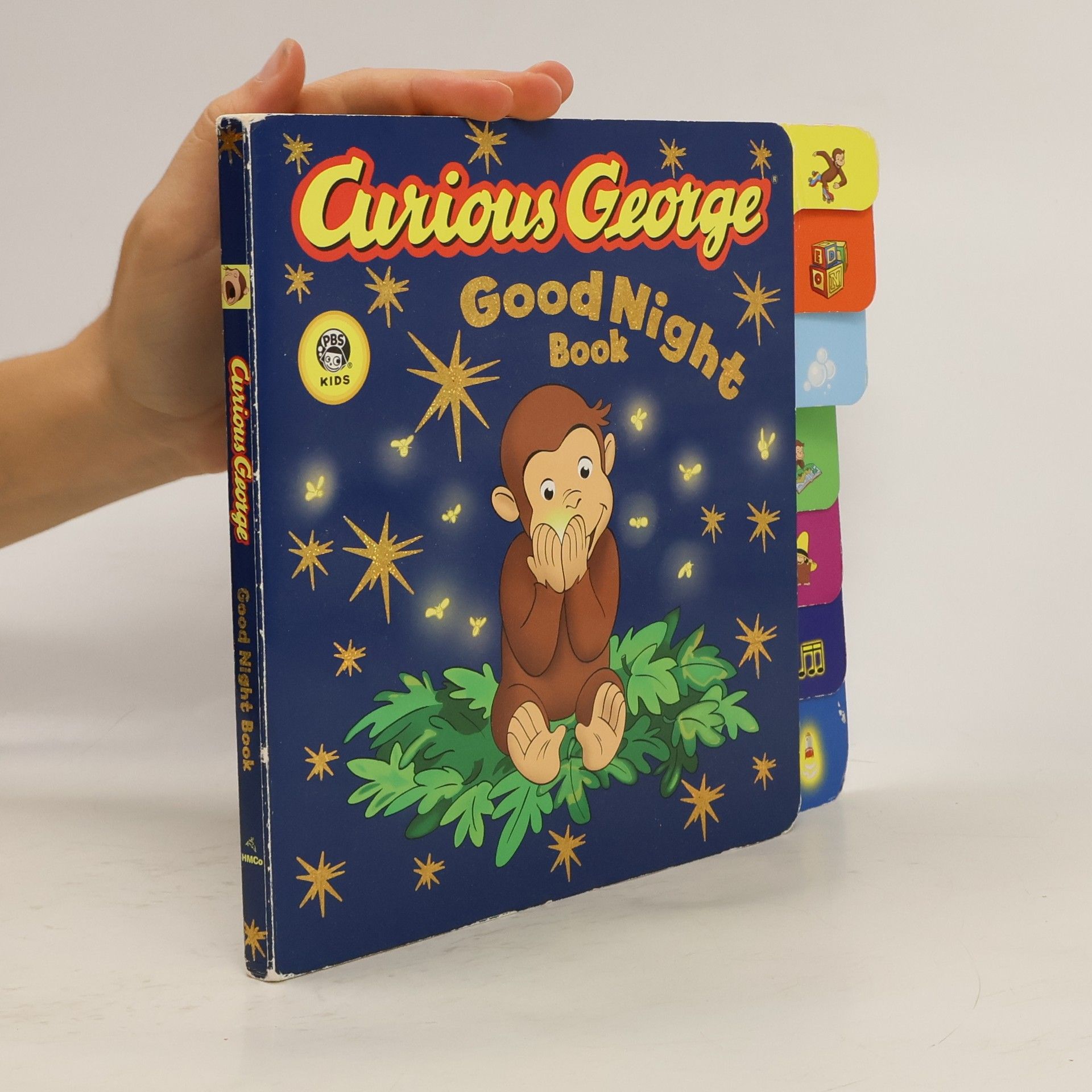 H. A. Rey Curious George Good Night Book Tabbed Board Book
