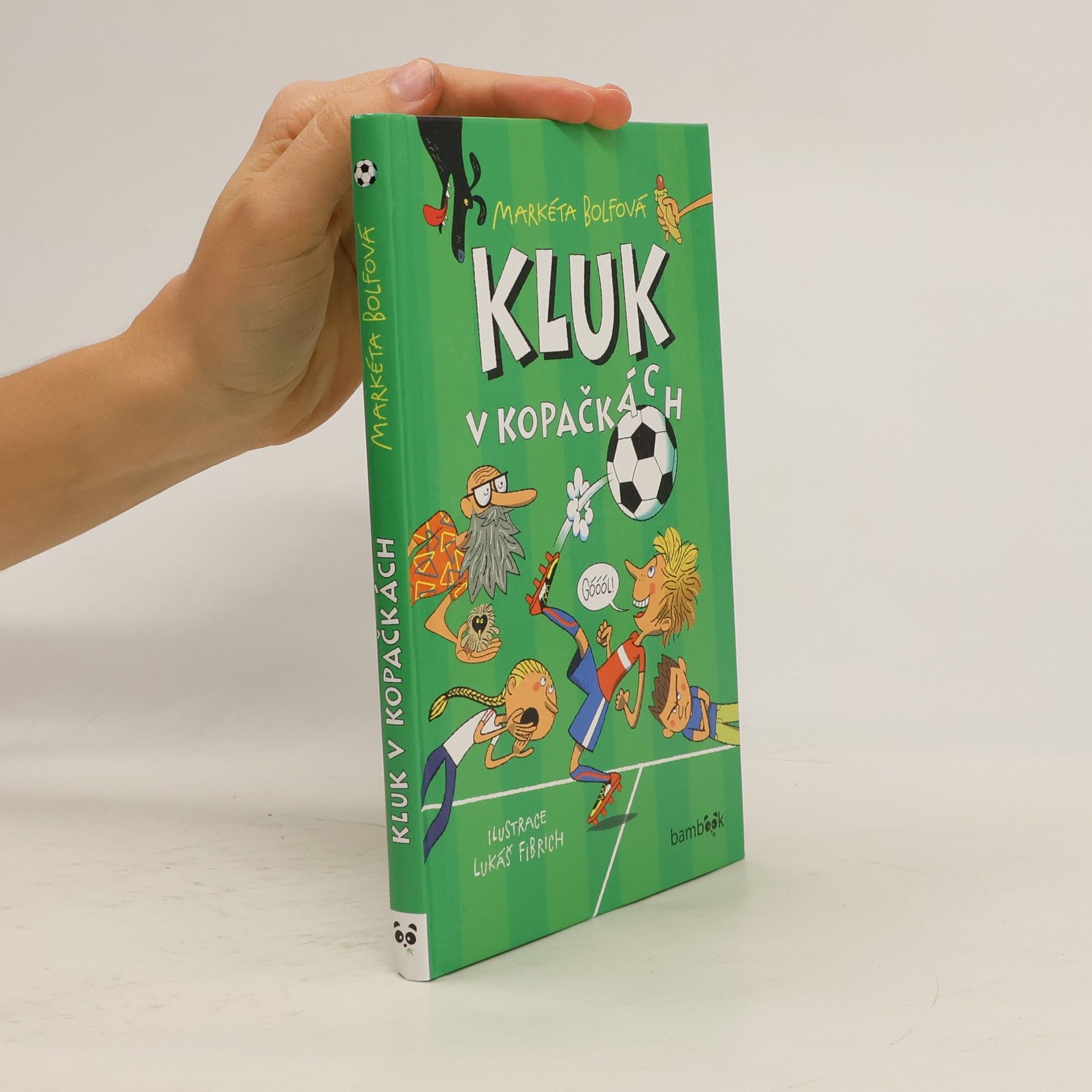 Lukáš Fibrich Kluk v kopačkách