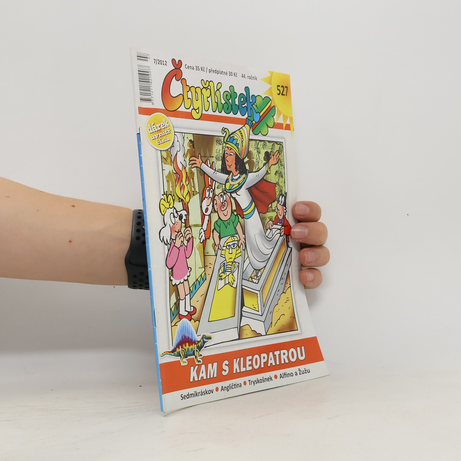 Collectif d'auteurs Čtyřlístek 527 7/2012 Kam s Kleopatrou