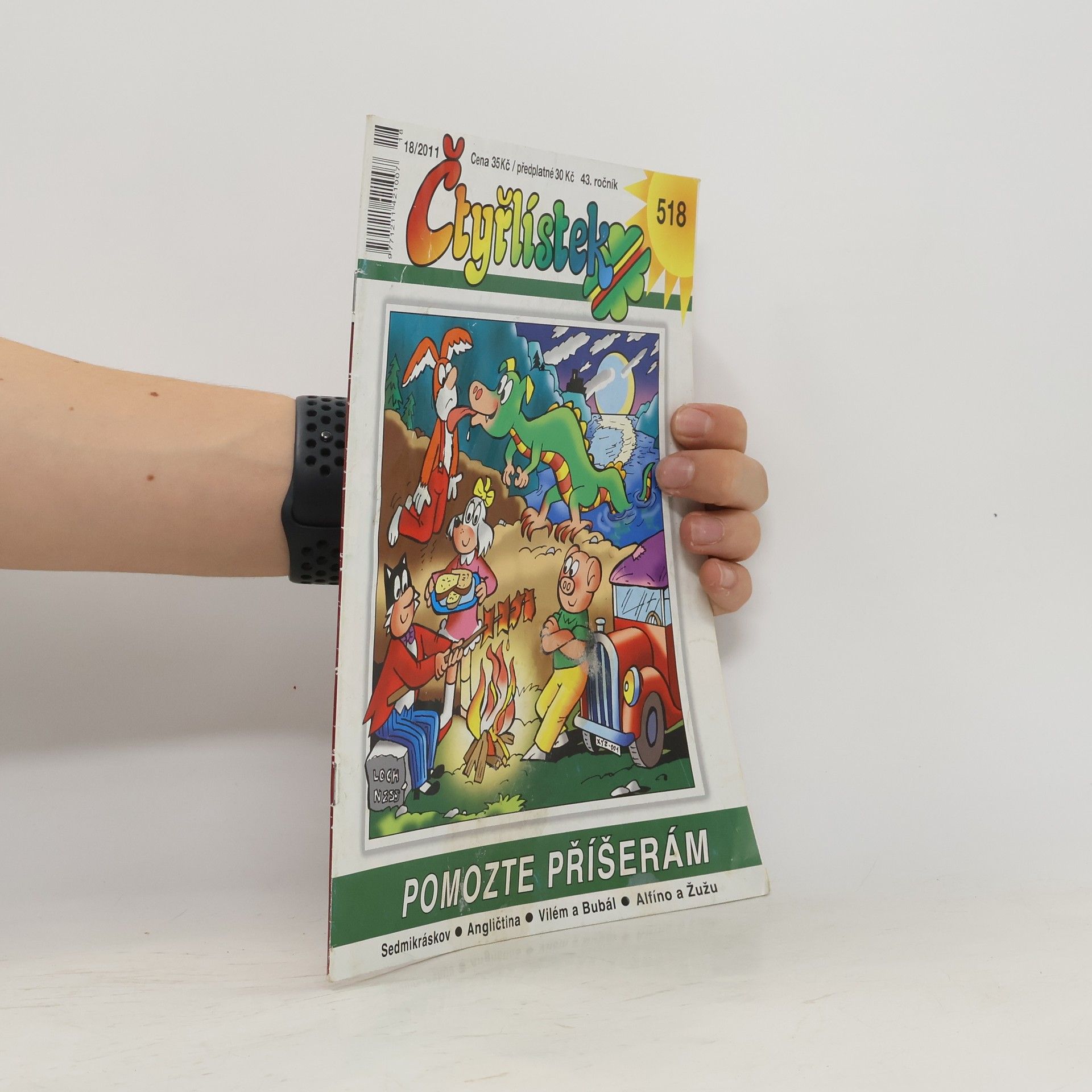 Jaroslav Němeček Čtyřlístek 18/2011 č. 518