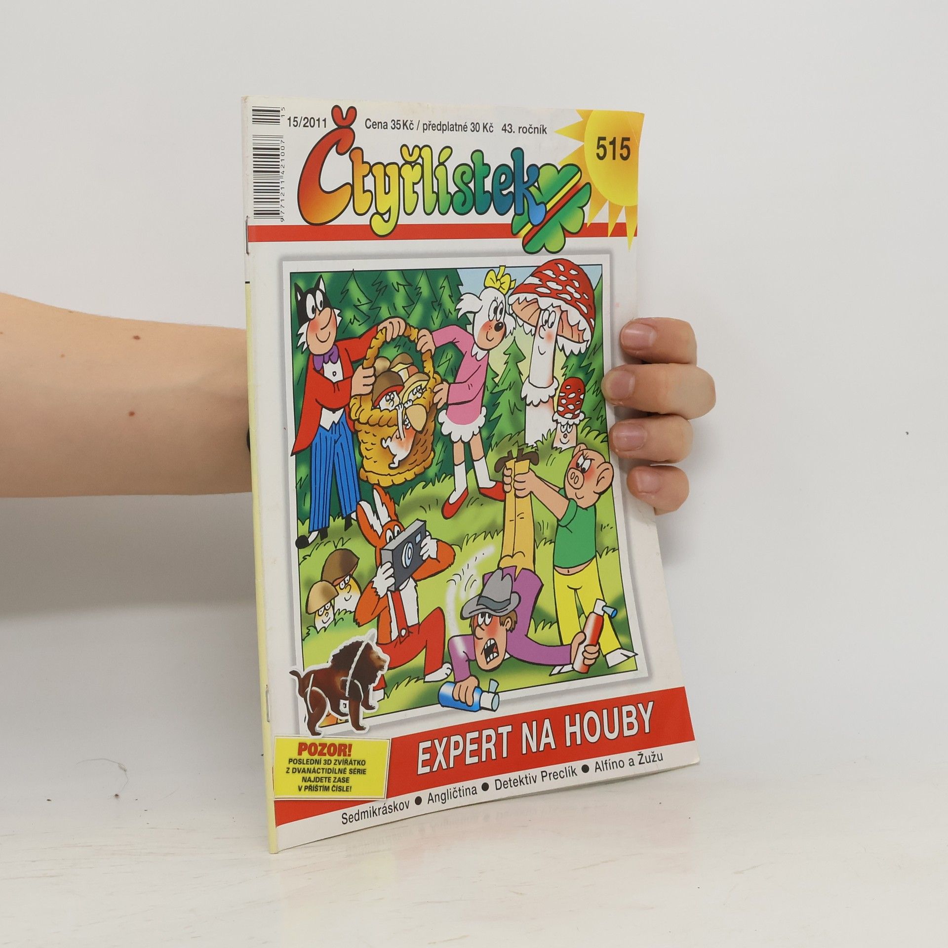 Kolektiv autorů Čtyřlístek 515. 15/2011