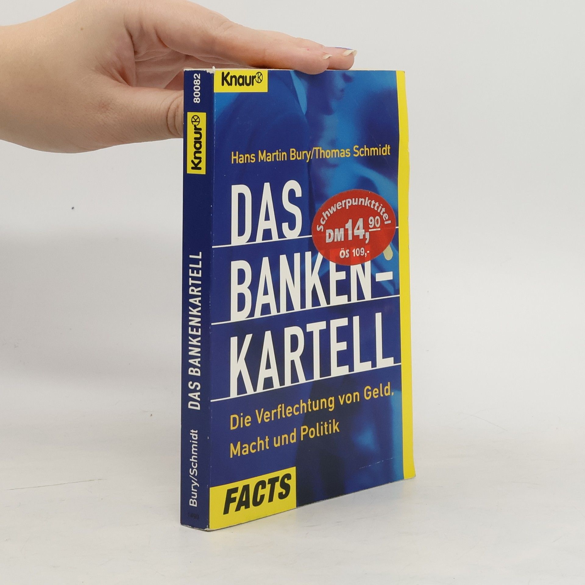 Hans Martin Bury Das Bankenkartell