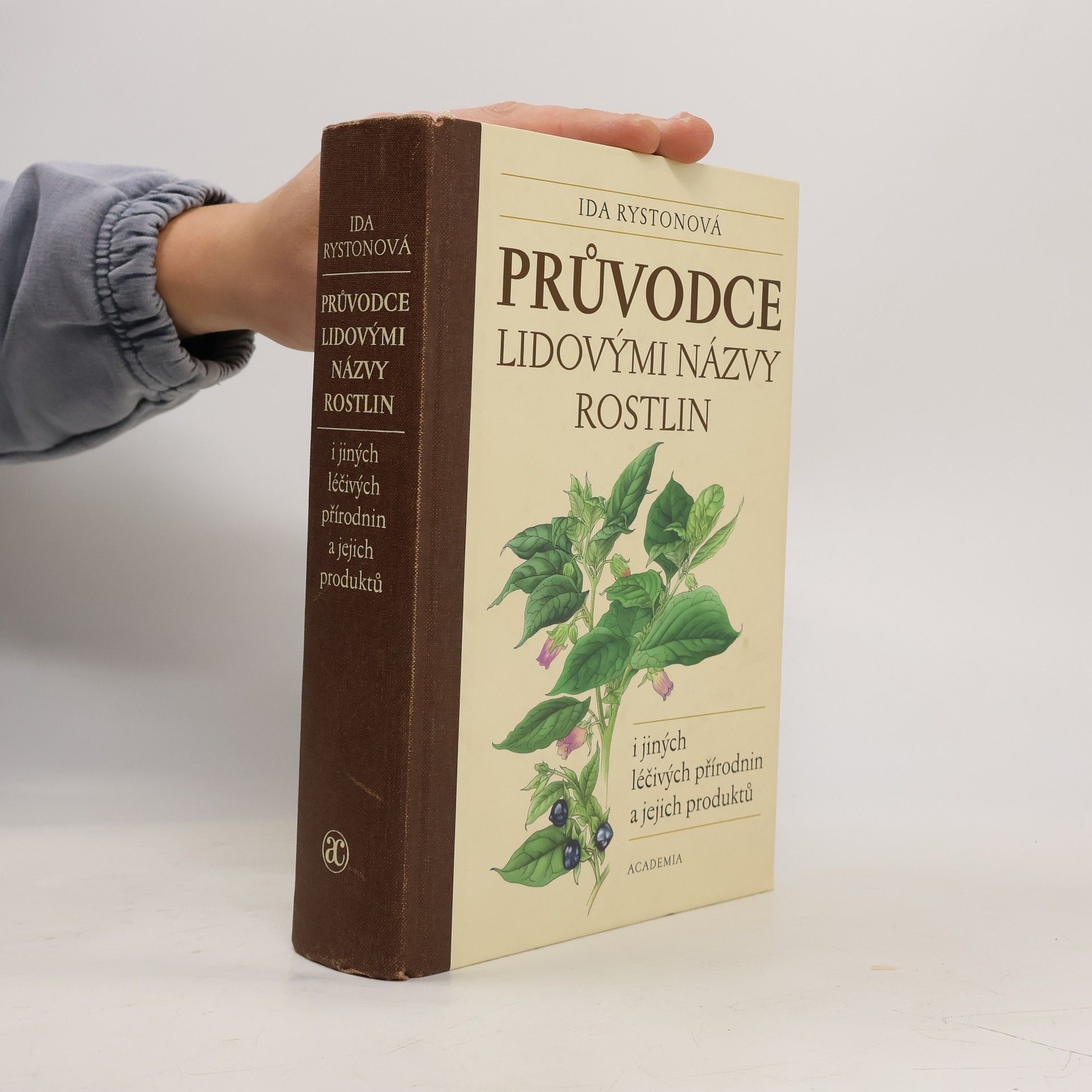 Ida Rystonová Průvodce lidovými názvy rostlin i jiných léčivých přírodnin a jejich produktů