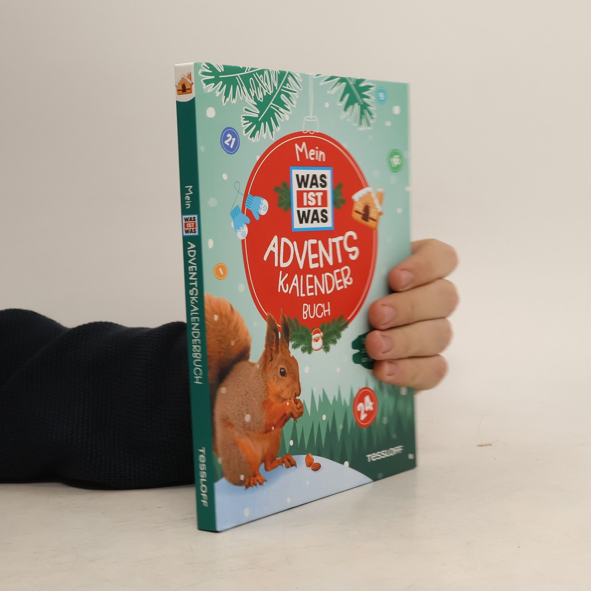 Florian Kinast Mein WAS IST WAS Adventskalenderbuch 2024