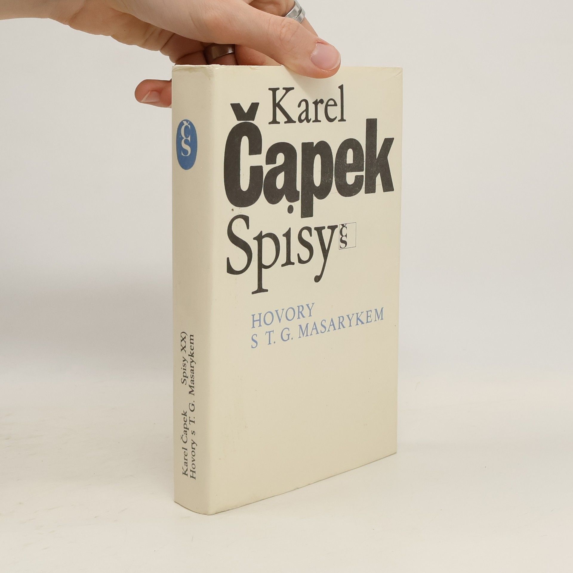 Karel Čapek Hovory s T. G. Masarykem