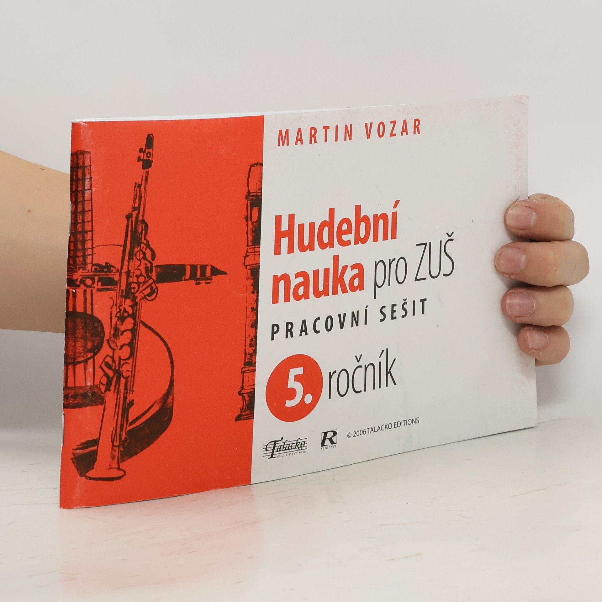 Martin Vozar Hudební nauka pro ZUŠ. Pracovní sešit 5. ročník