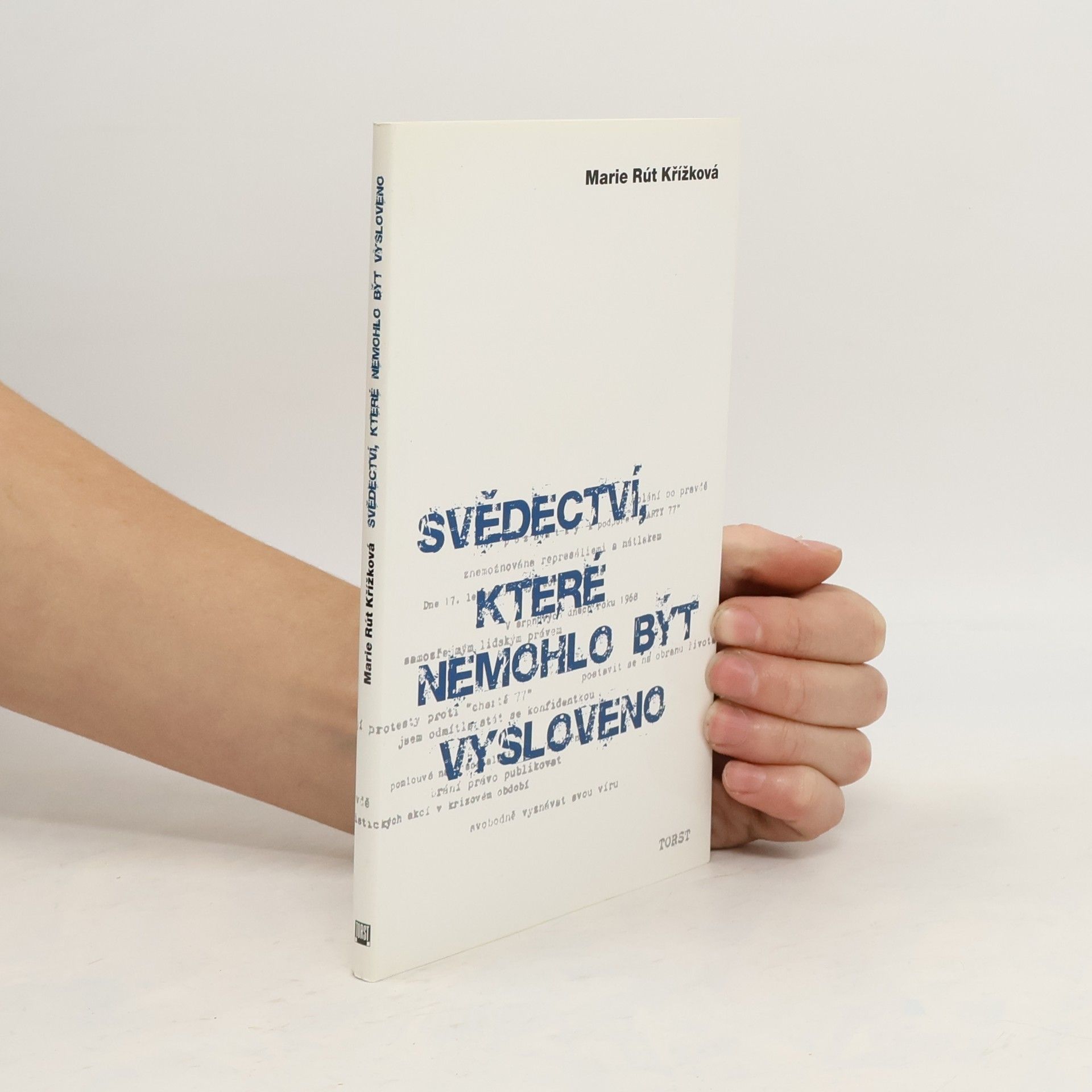 Marie Rút Křížková Svědectví, které nemohlo být vysloveno