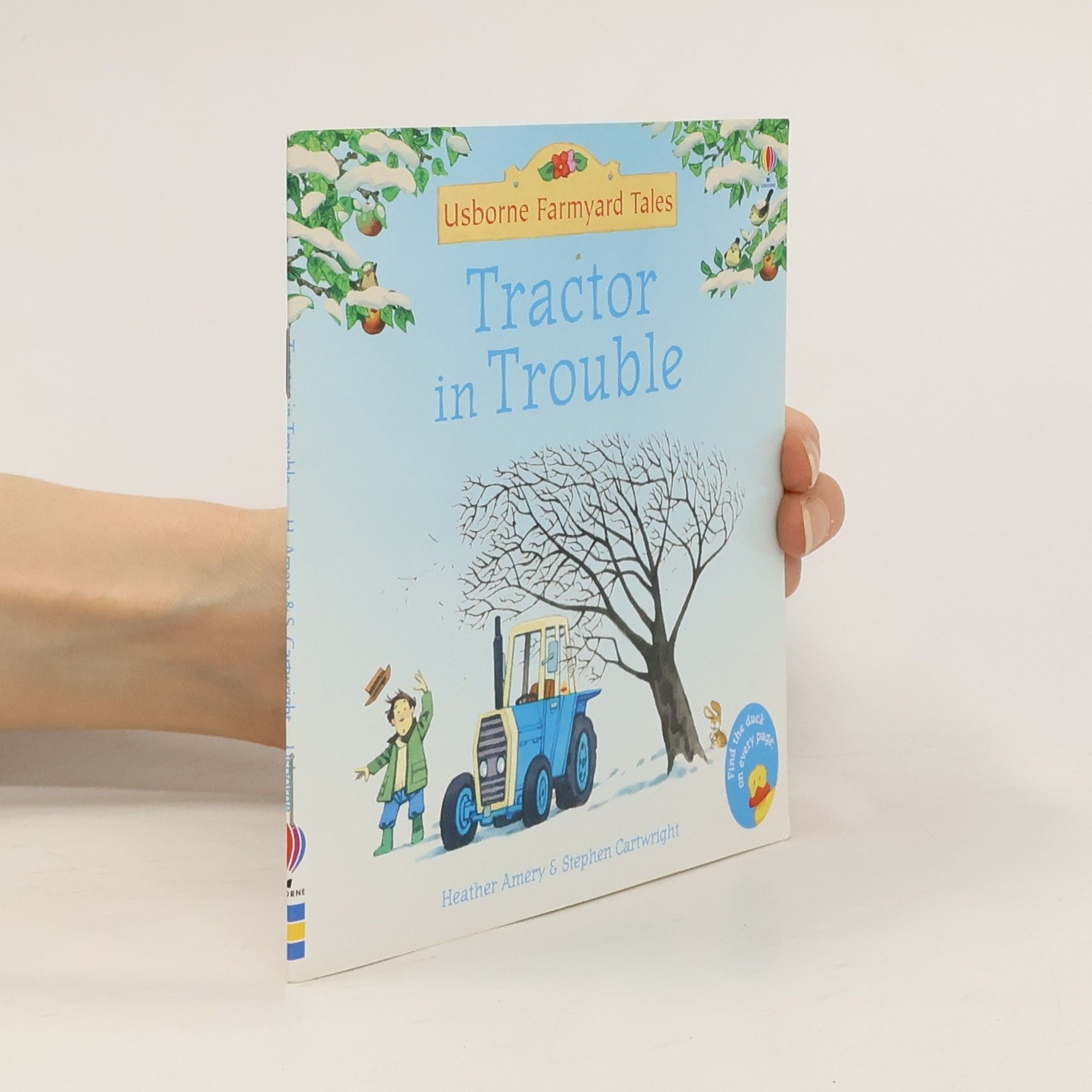 Heather Amery Tractor In Trouble