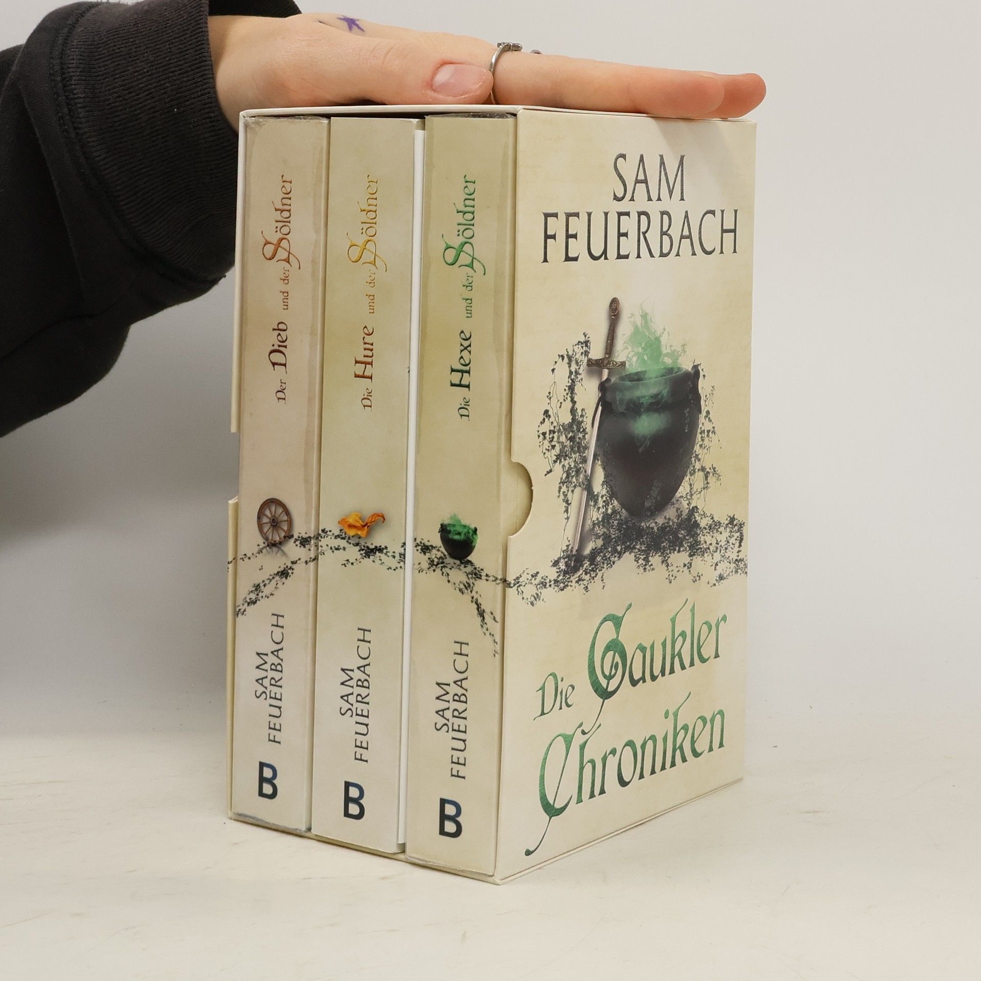 Sam Feuerbach Die Gaukler-Chroniken, Gesamtausgabe im Schuber