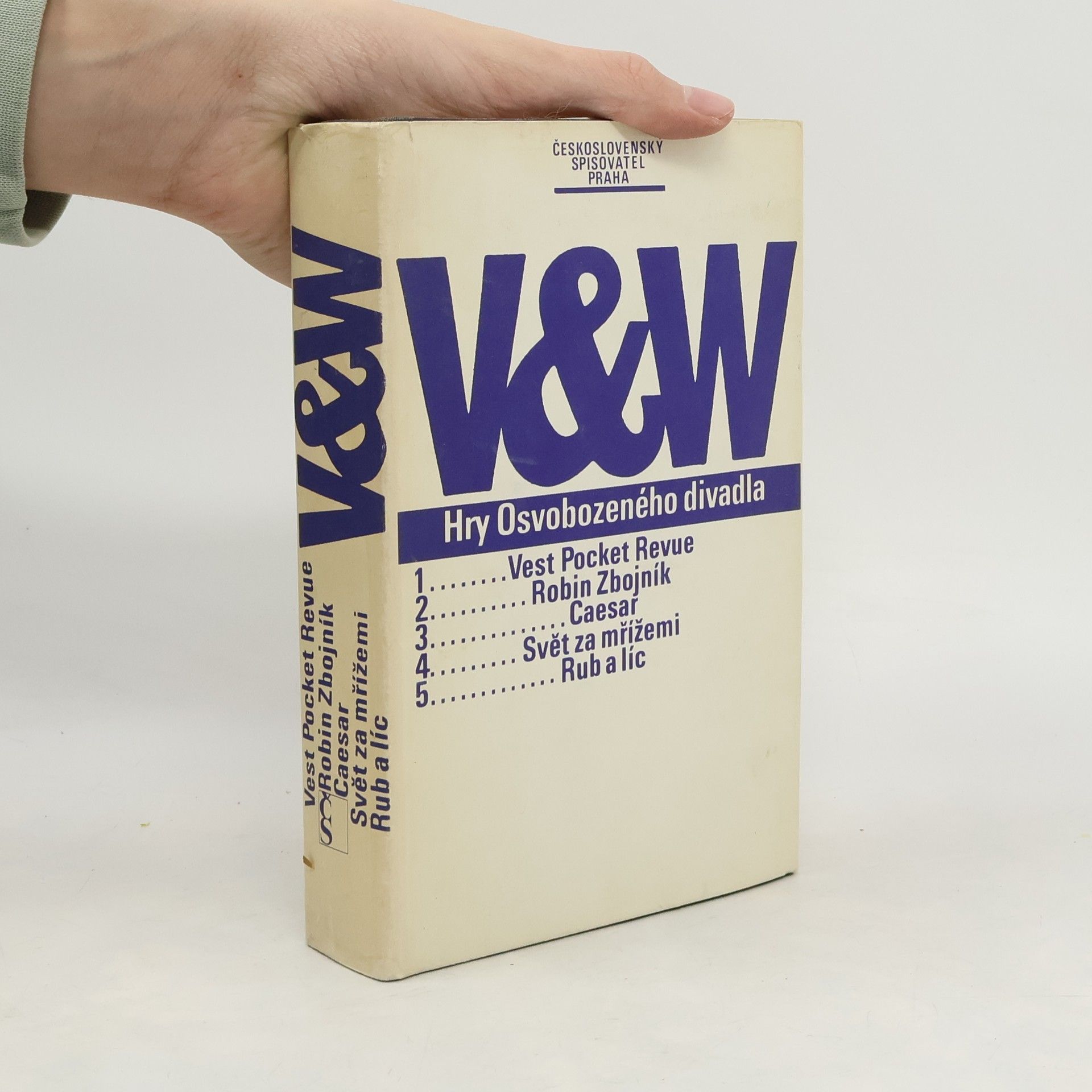 Jan Werich V&W. Hry Osvobozeného divadla