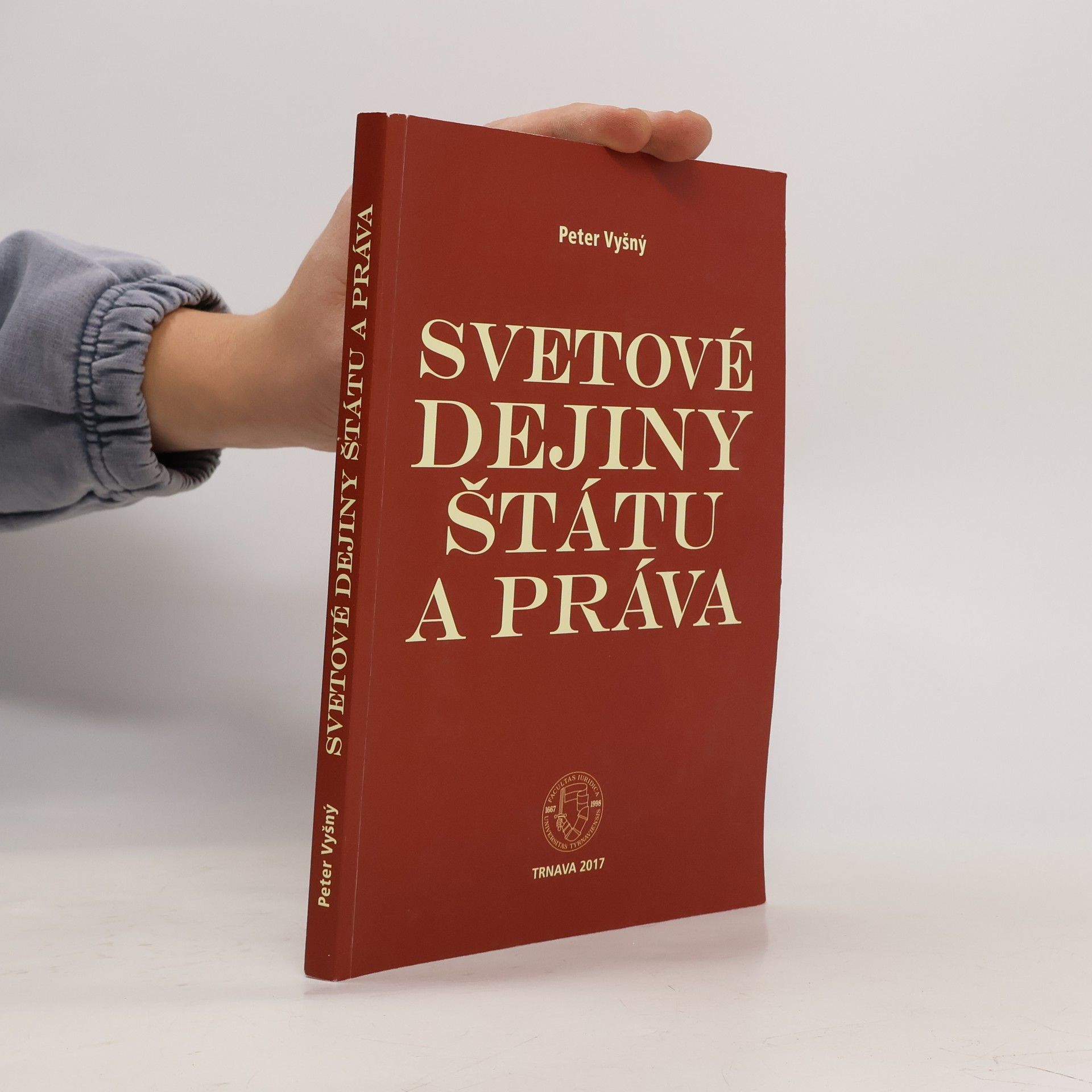 Peter Vyšný Svetové dejiny štátu a práva