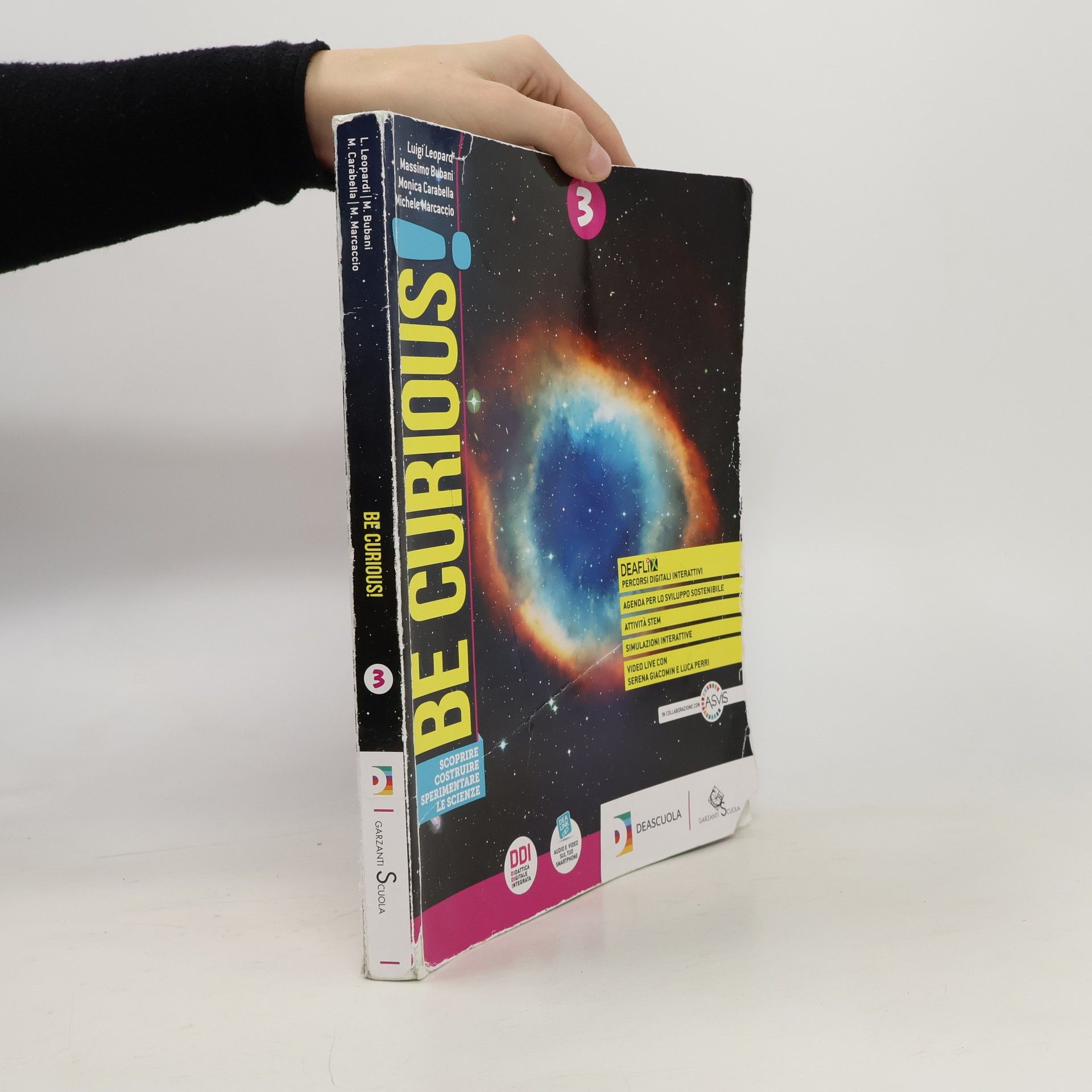 AA.VV. Be curious! Scoprire, Costruire, Sperimentare le scienze 3