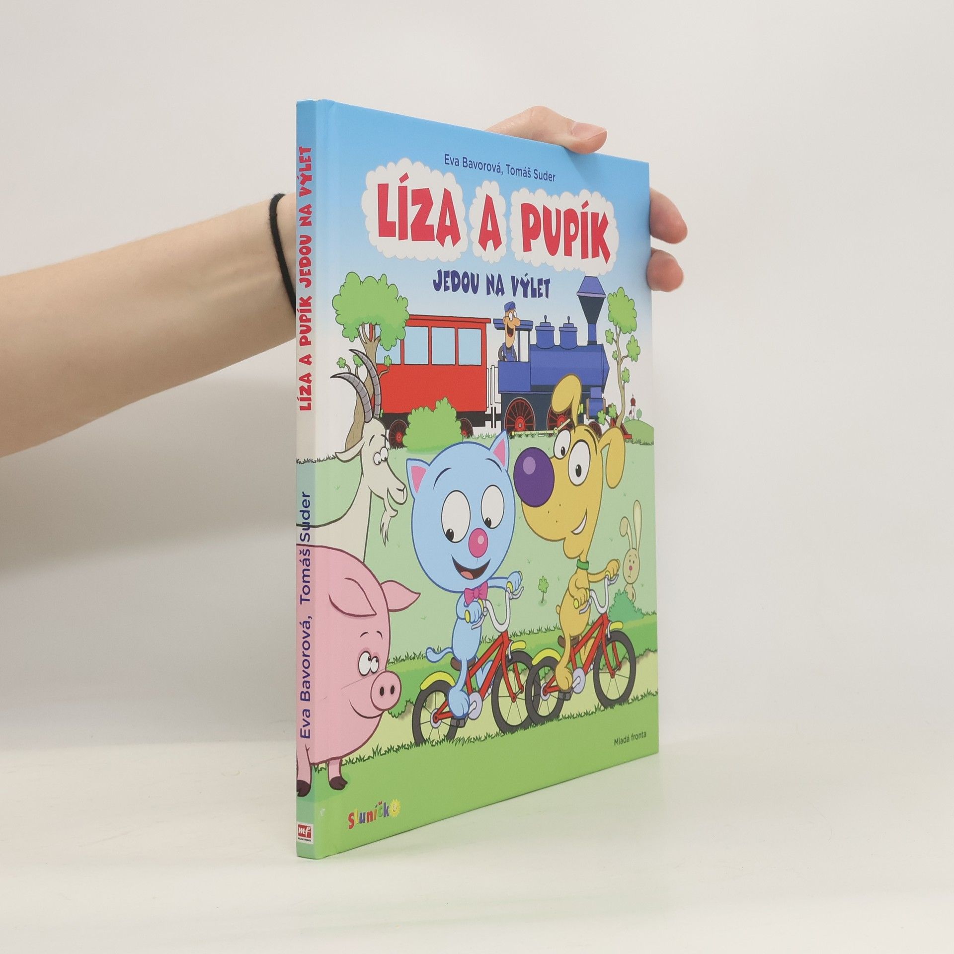 Eva Bavorová Líza a Pupík jedou na výlet