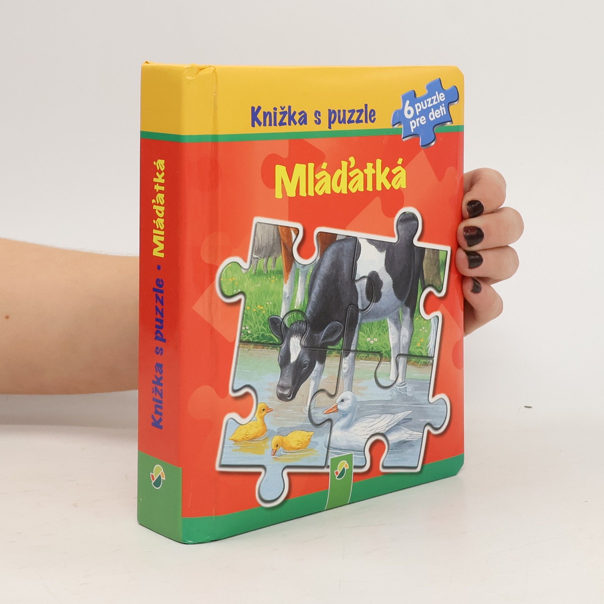 Kolektív autorov Knížka s puzzle. Mláďatká