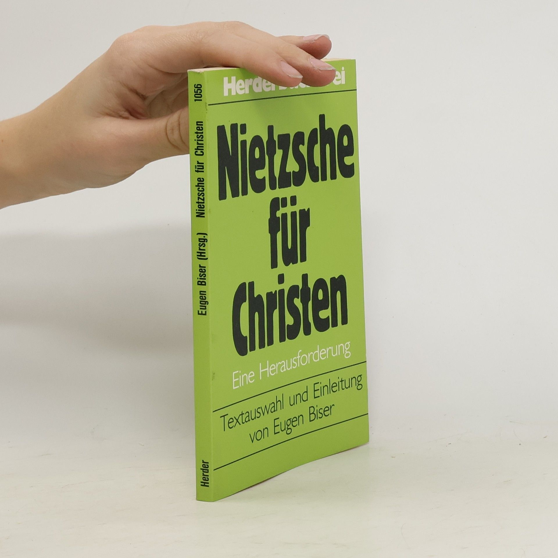 Friedrich Wilhelm Nietzsche Nietzsche für Christen