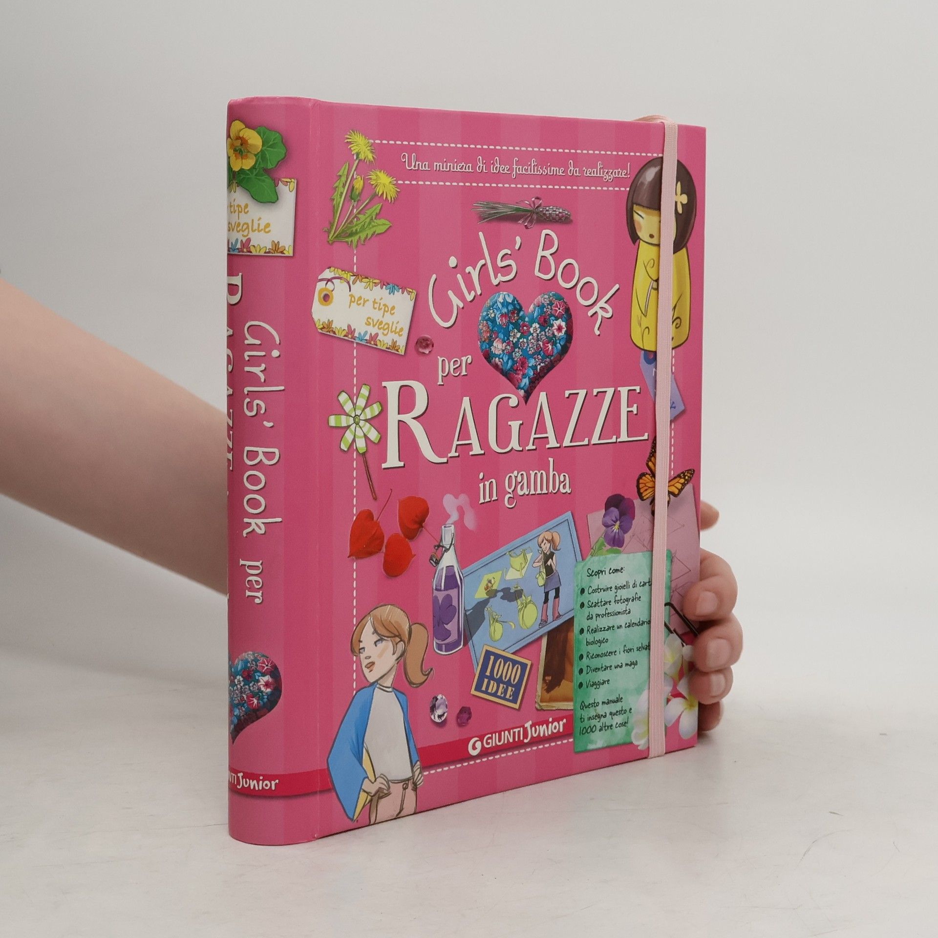 Girl's Book per ragazze in gamba. Con adesivi