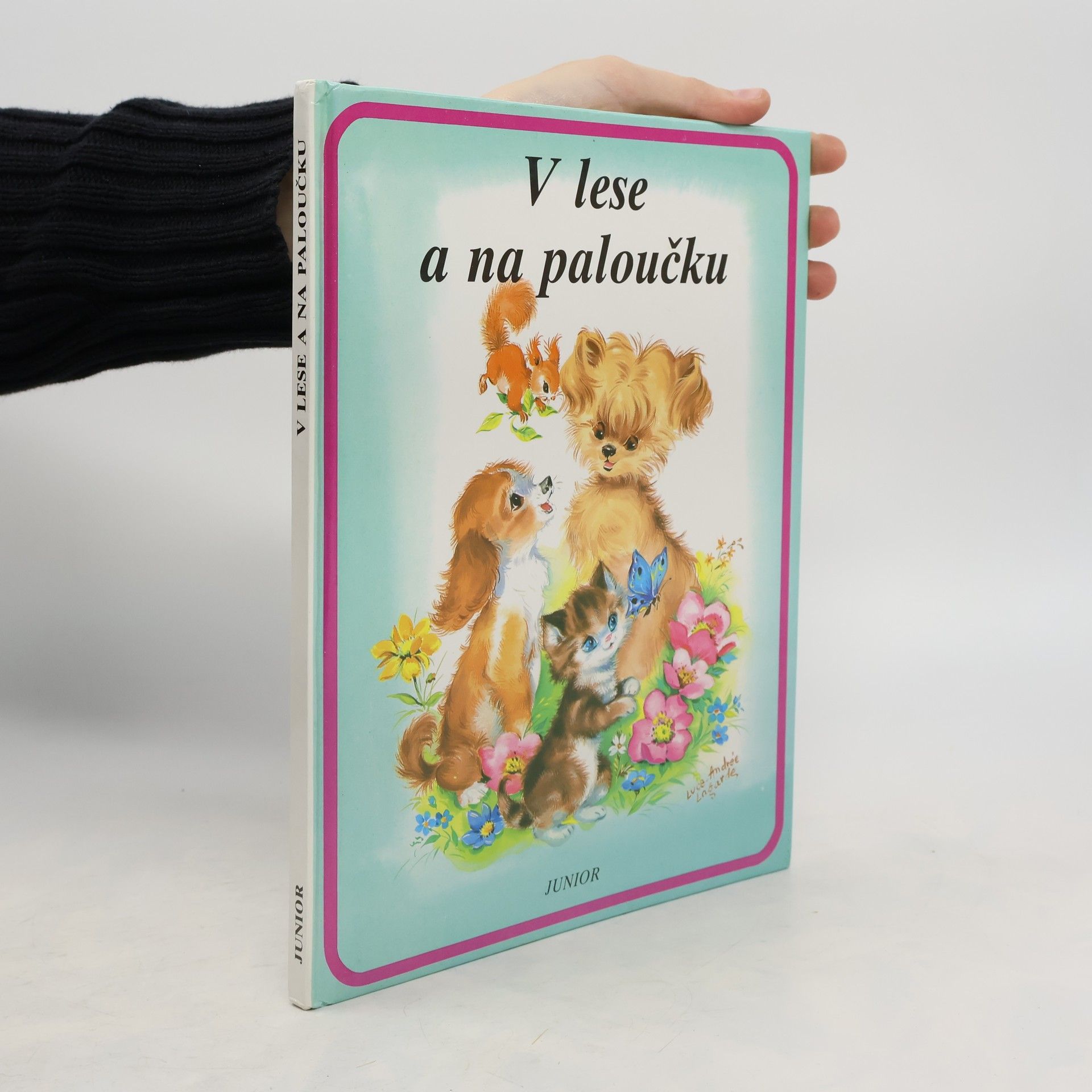 Luce Andrée Lagarde V lese a na paloučku