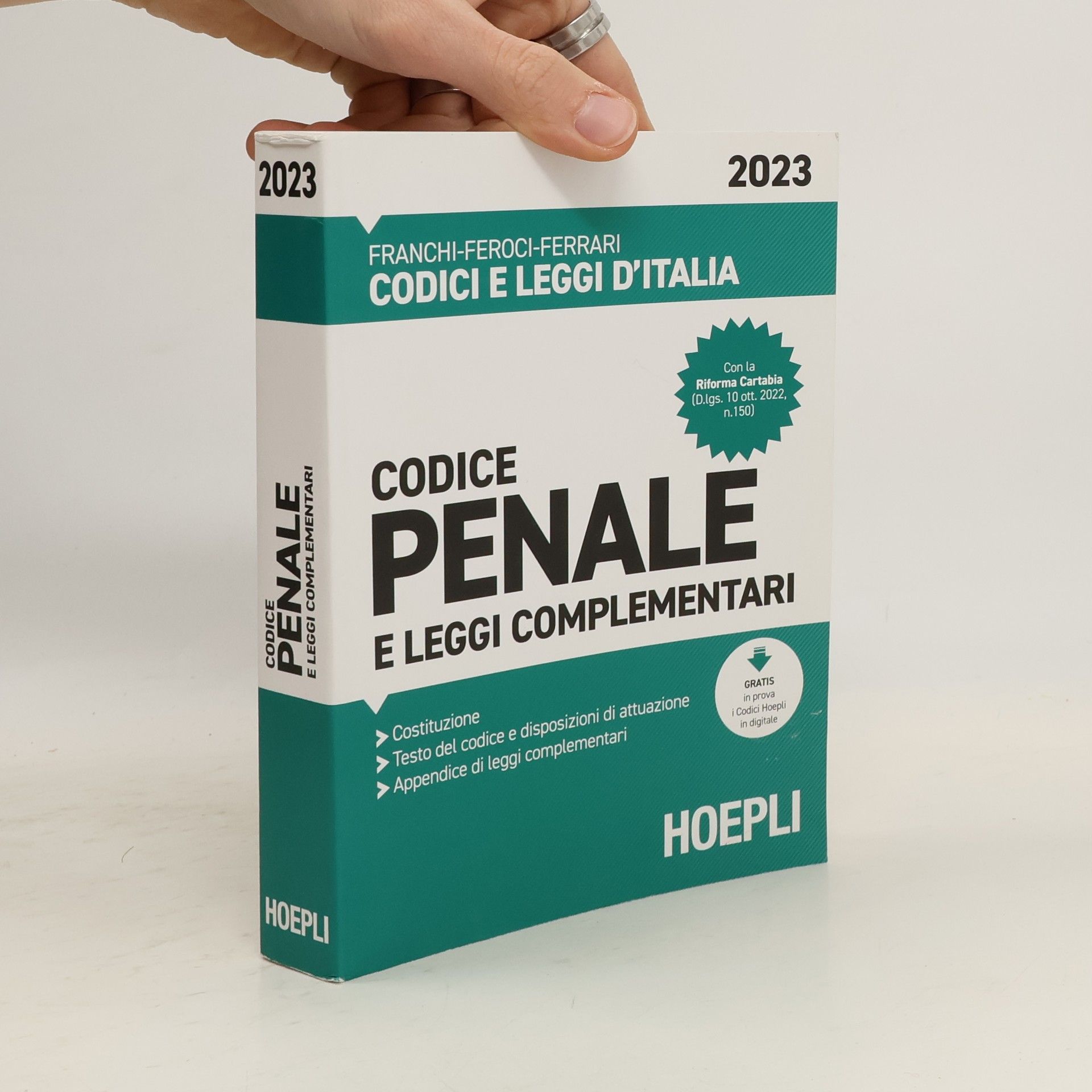 Luigi Franchi Codice penale e leggi complementari 2023