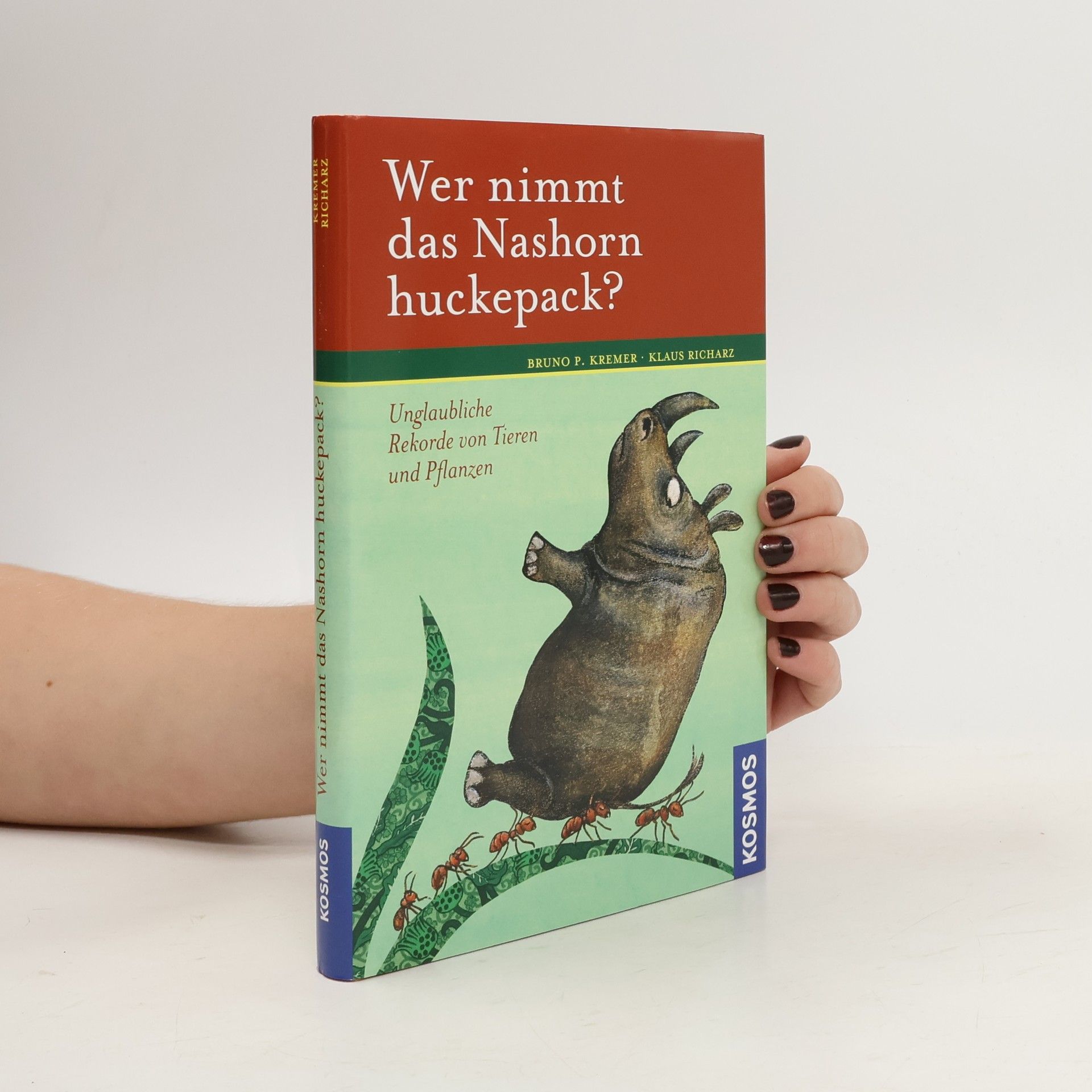 Wer nimmt das Nashorn huckepack?